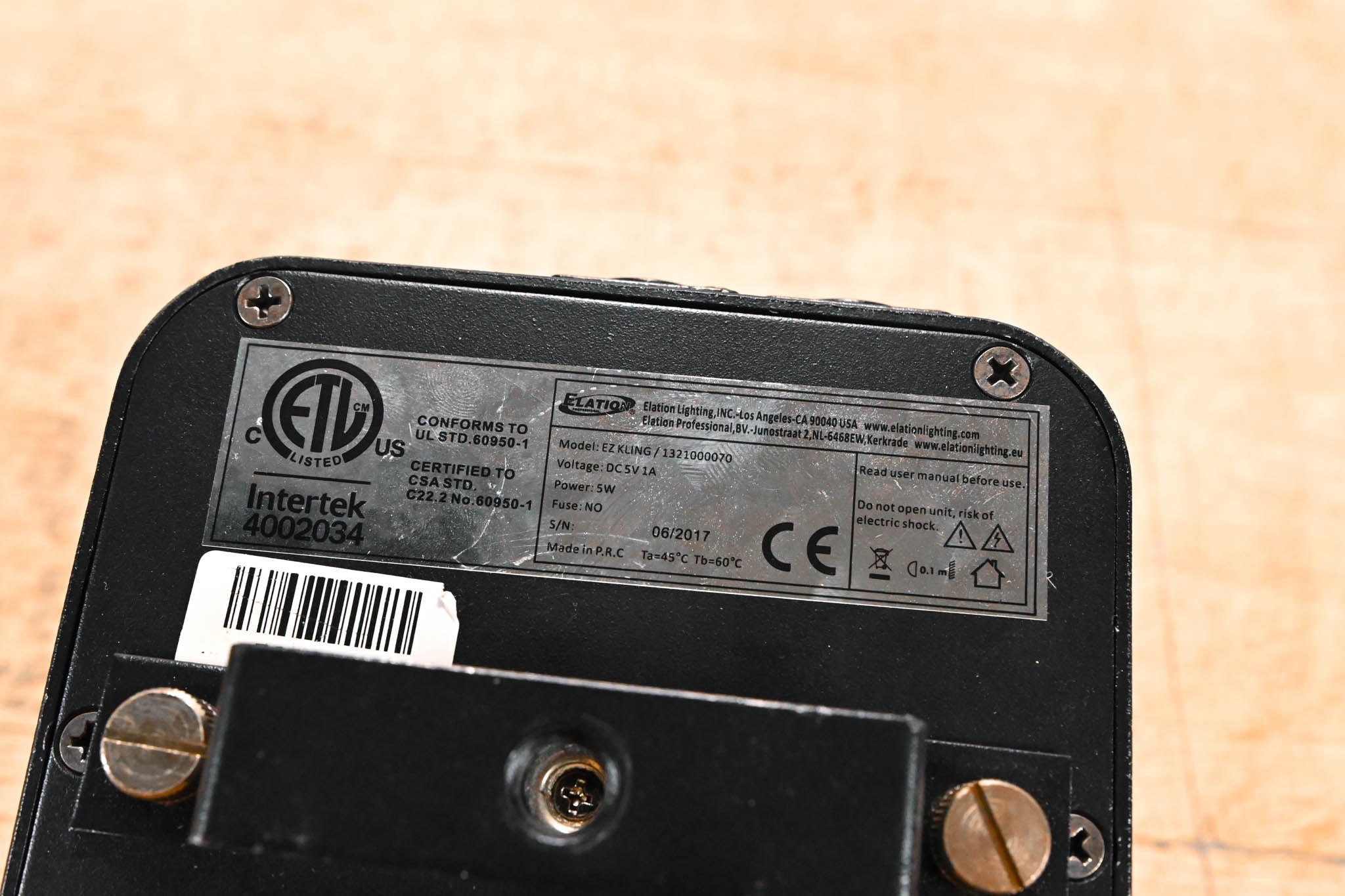 Elation EZ KLING RJ45 to DMX, KlingNet, and ArtNet Interface (NO PSU)