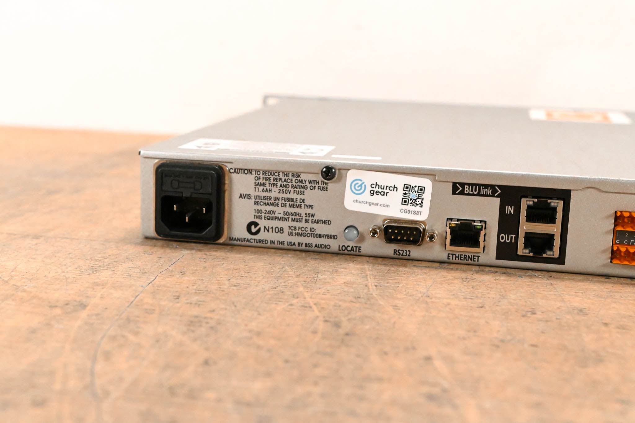 BSS London BLU-160 Networked Signal Processor