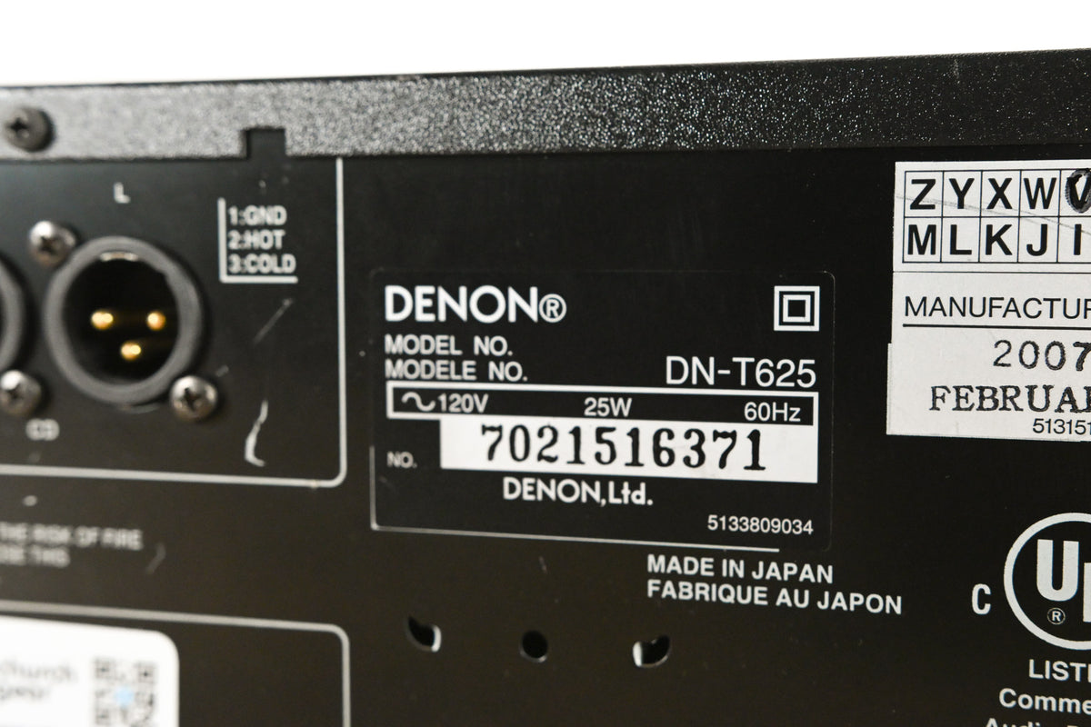 Denon DN-T625 CD and Cassette Combination Deck