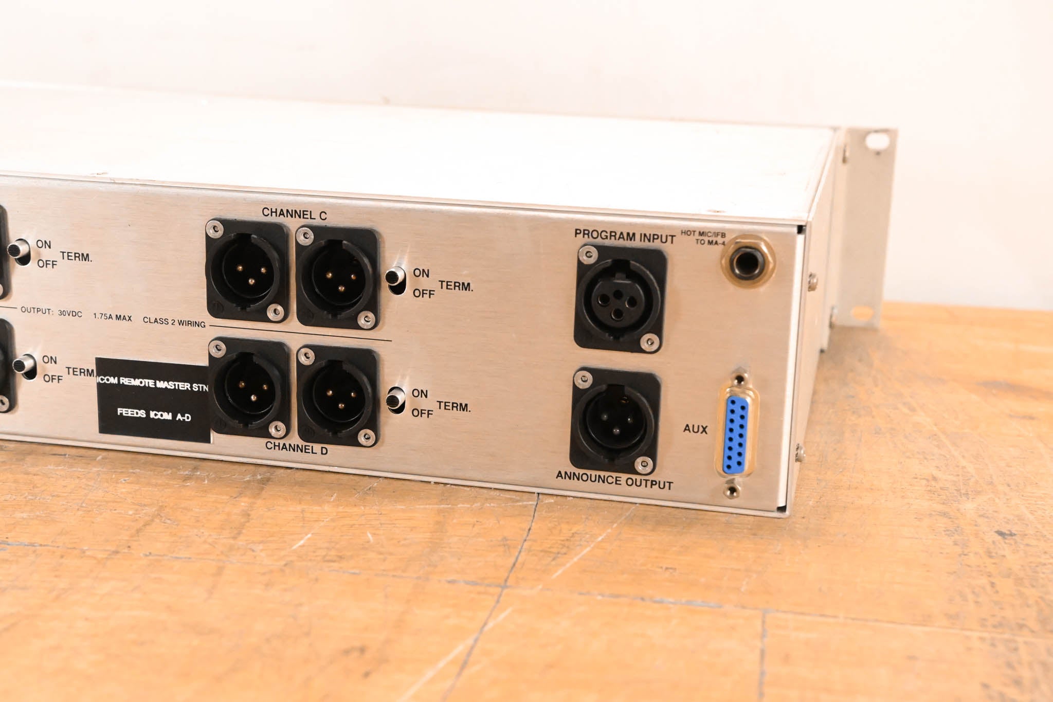 Clear-Com MS-440 4-Channel Intercom Main Station