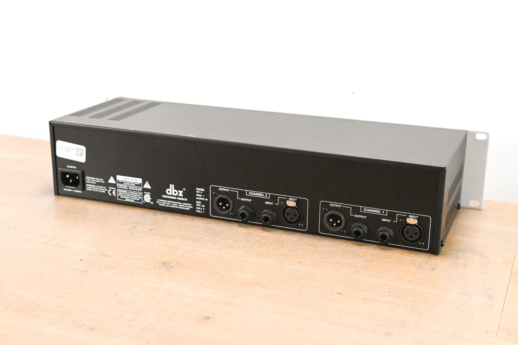 dbx 231s Two-Channel 31-Band Equalizer