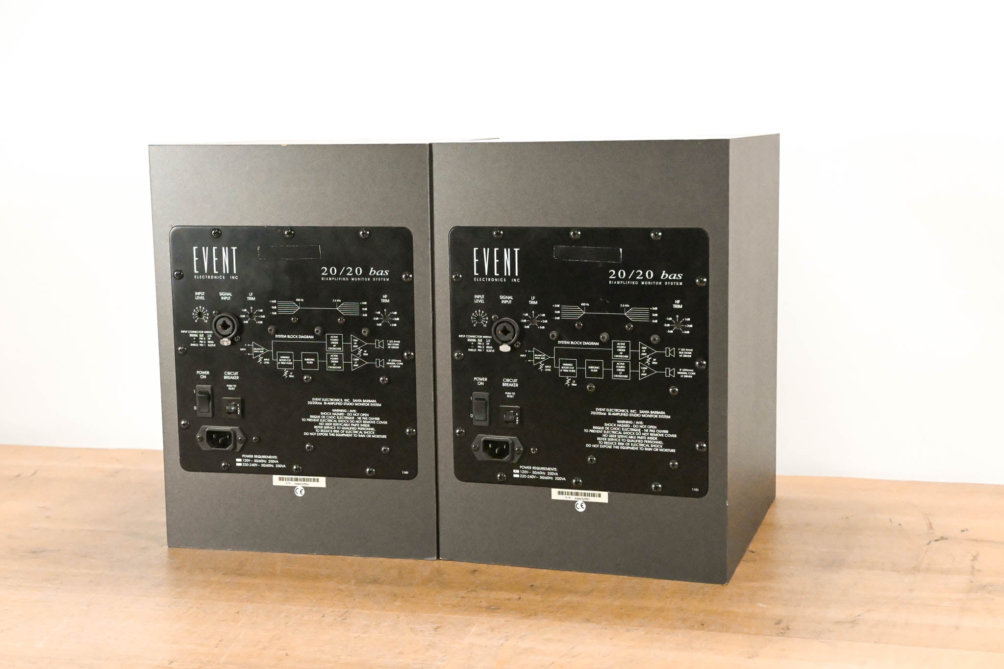 Event 20/20bas Bi-Amplified Studio Monitor (PAIR)