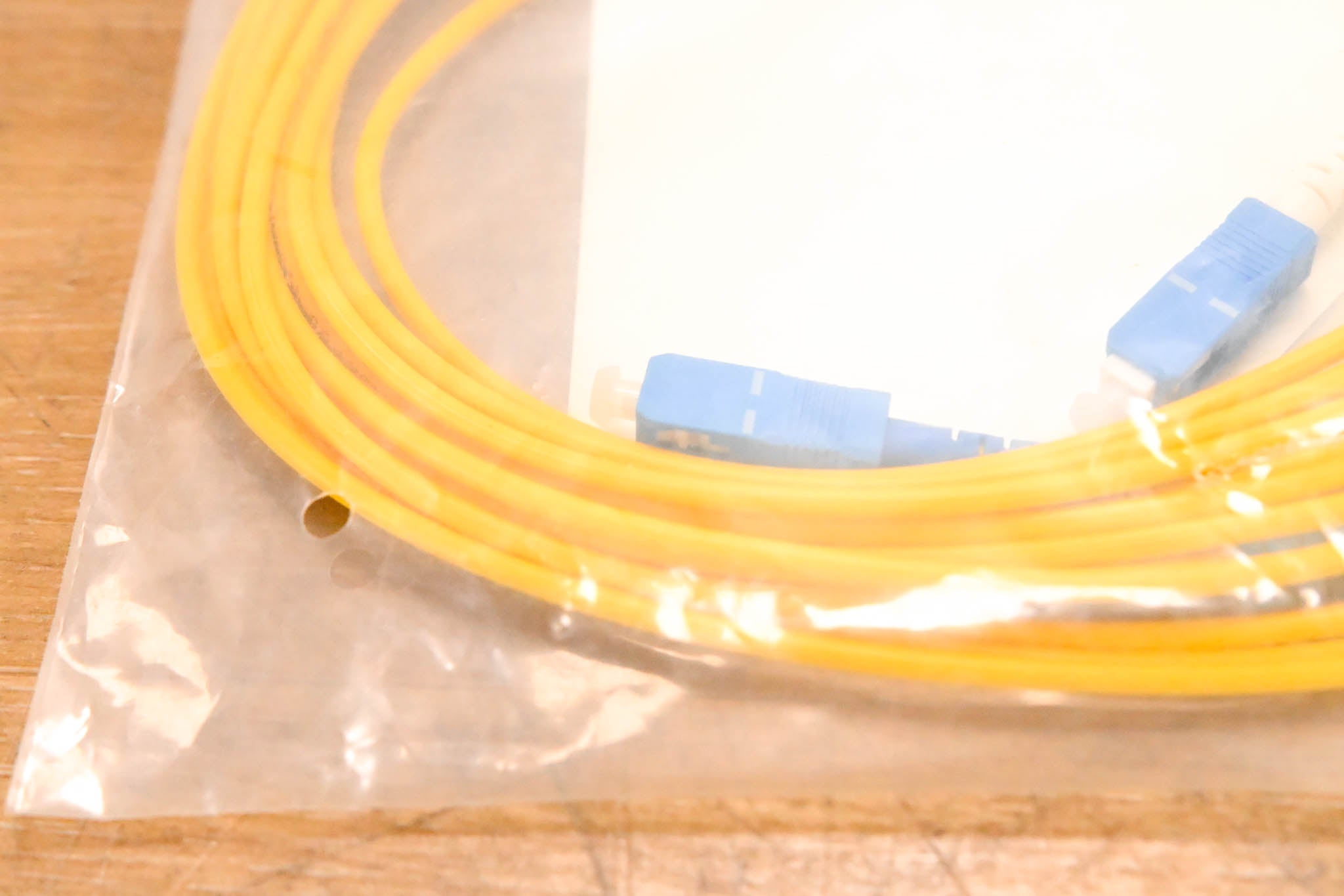 FS SC-ST OS2 Duplex Single Mode Fiber Cable - 3m