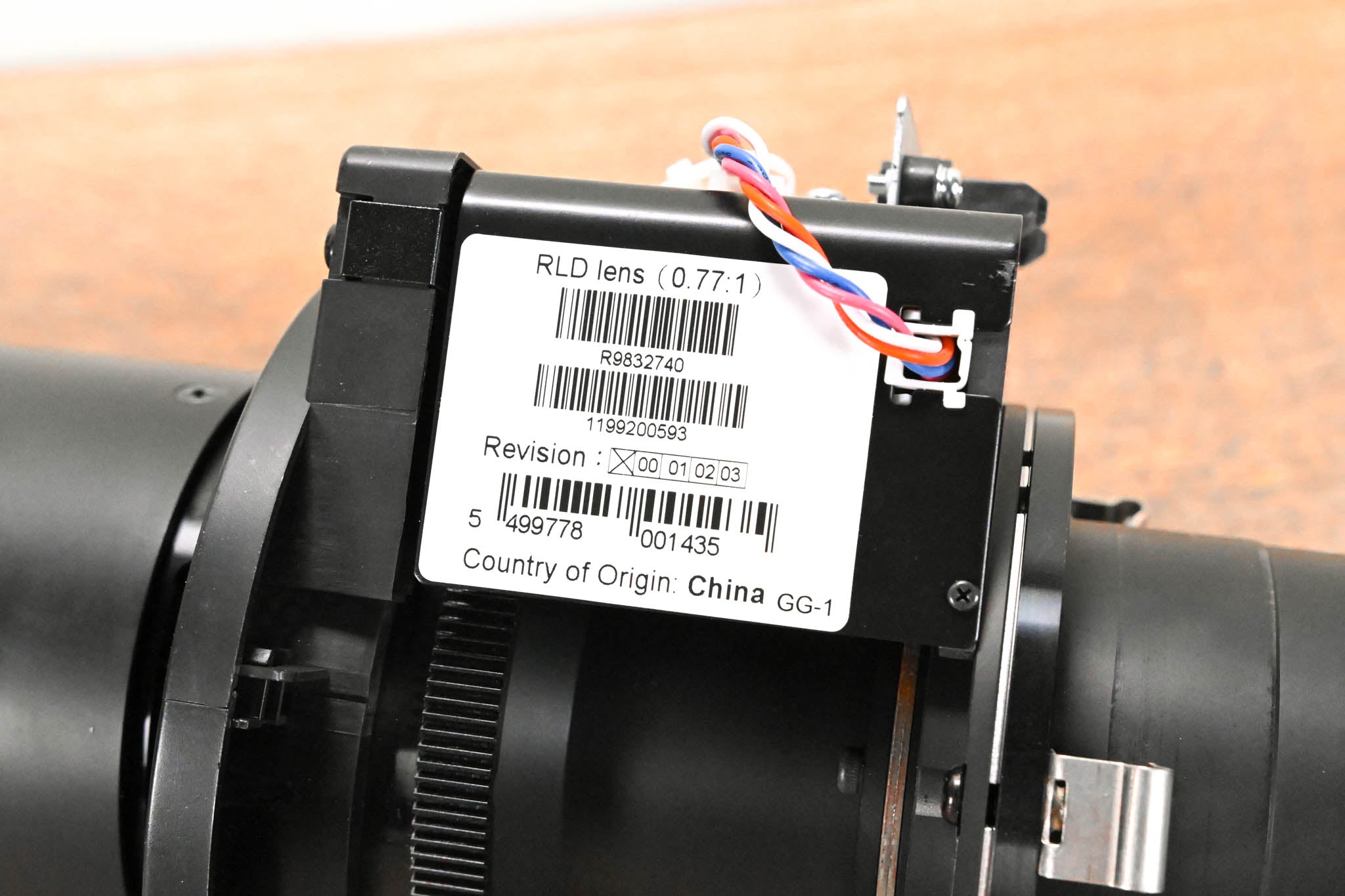 Barco R9832740 RLD W (0.77:1) Projector Lens