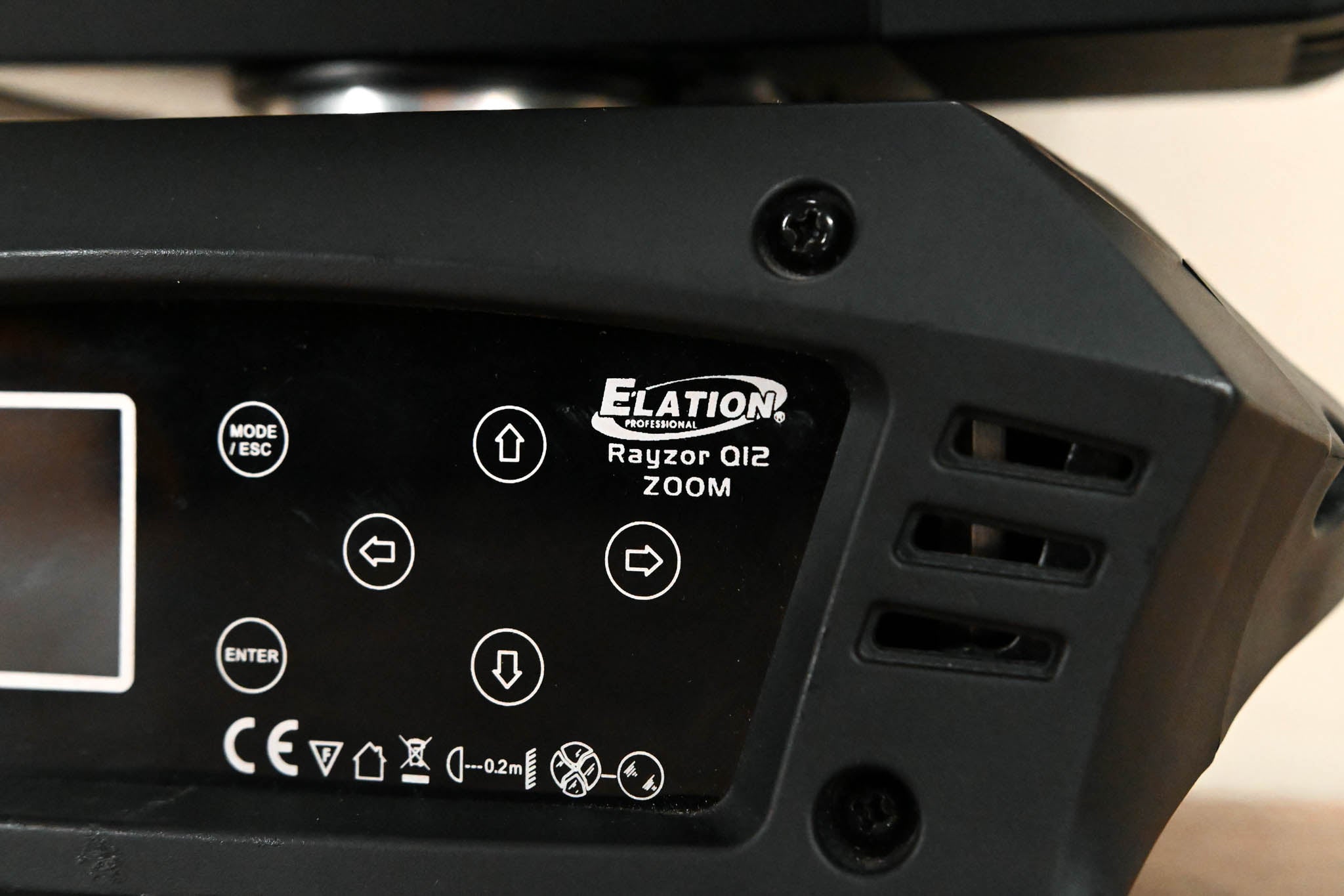 Elation Rayzor Q12 Zoom LED Wash Luminaire