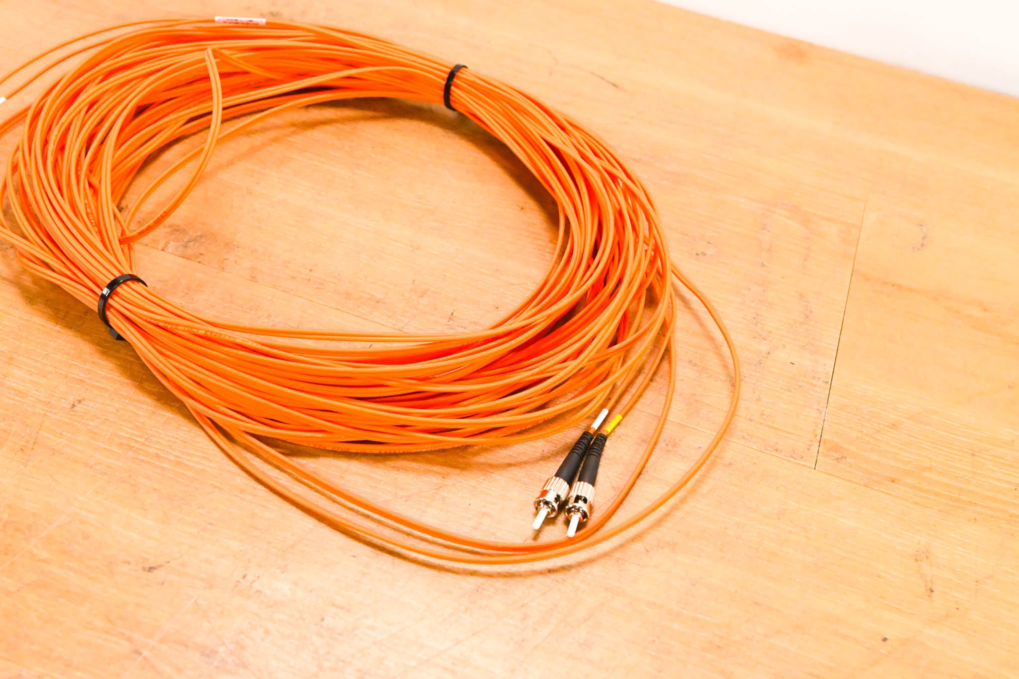Tripp Lite ST-ST Duplex OM1 62.5/125 Multimode Fiber Cable - 100'