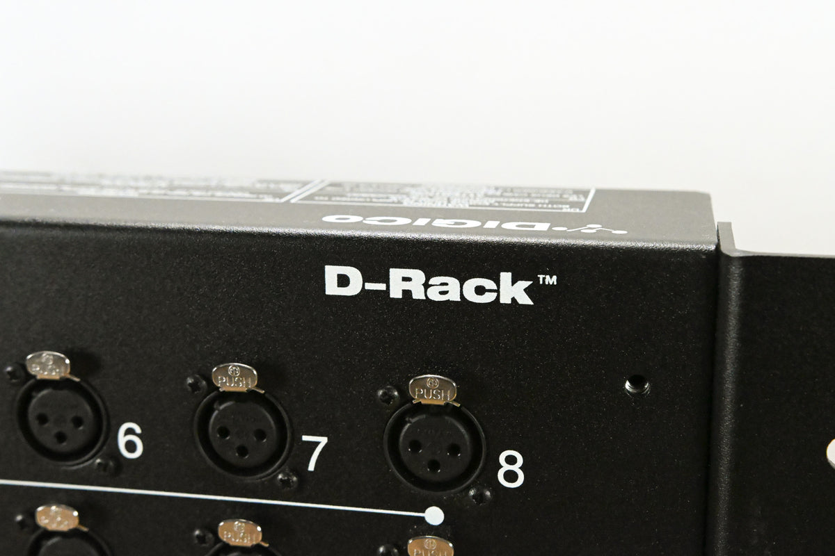 DiGiCo D-Rack 32 x 8 Cat 6 Analog I/O Stage Box
