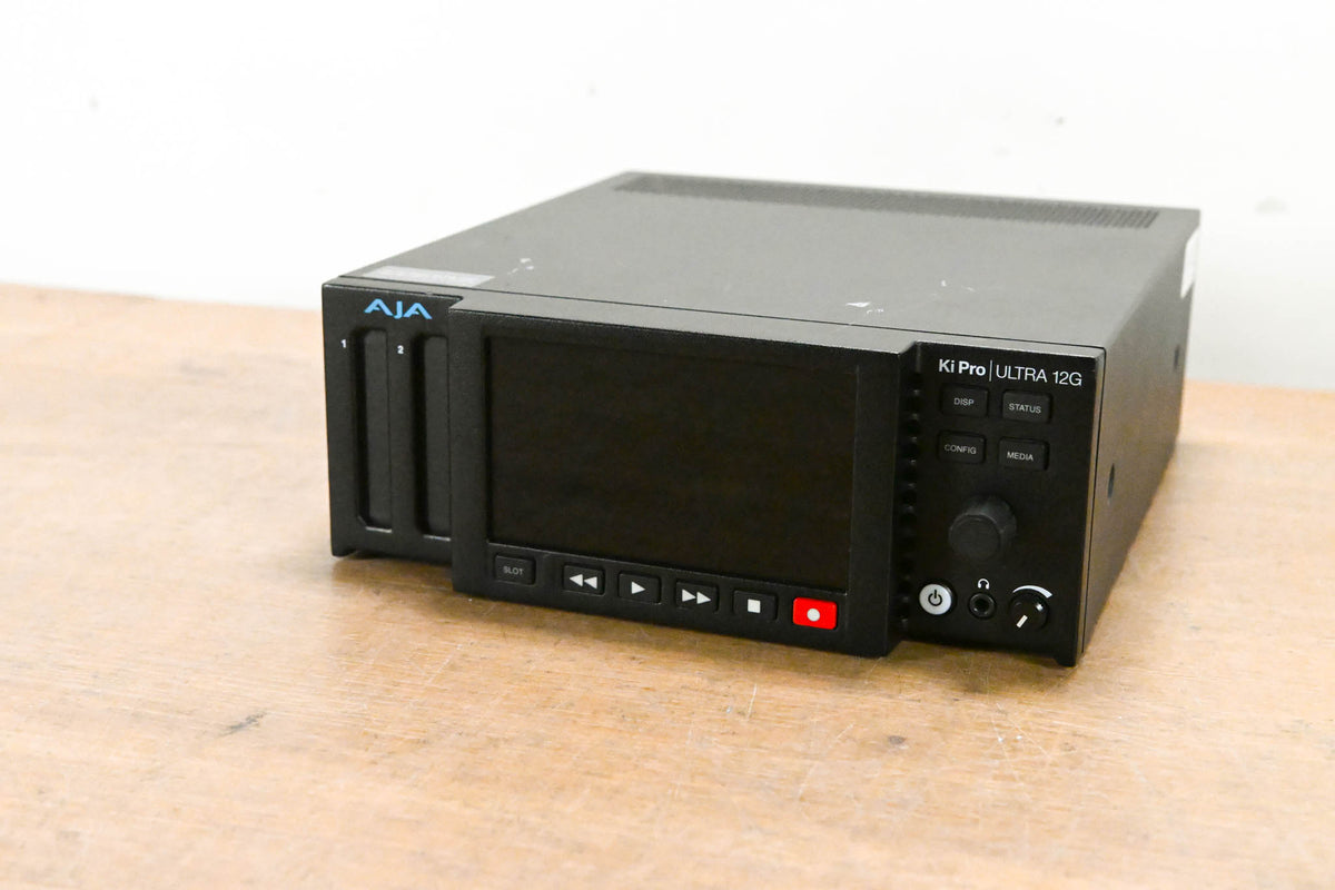 AJA Ki Pro Ultra 12G DCI/UHD/HD Recorder/Player (NO POWER SUPPLY)
