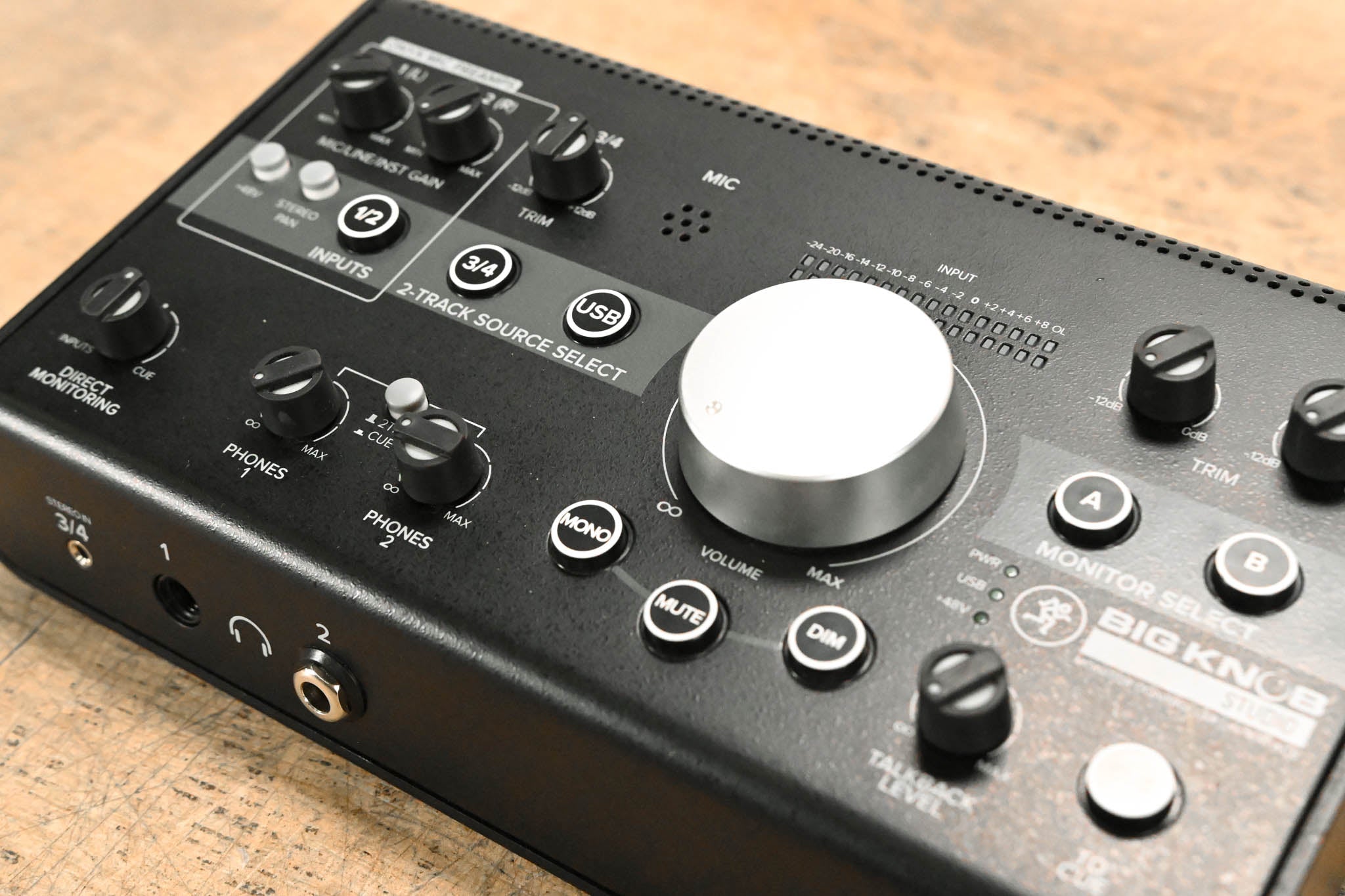 Mackie Big Knob Studio Monitor Controller & Interface (NO POWER SUPPLY)