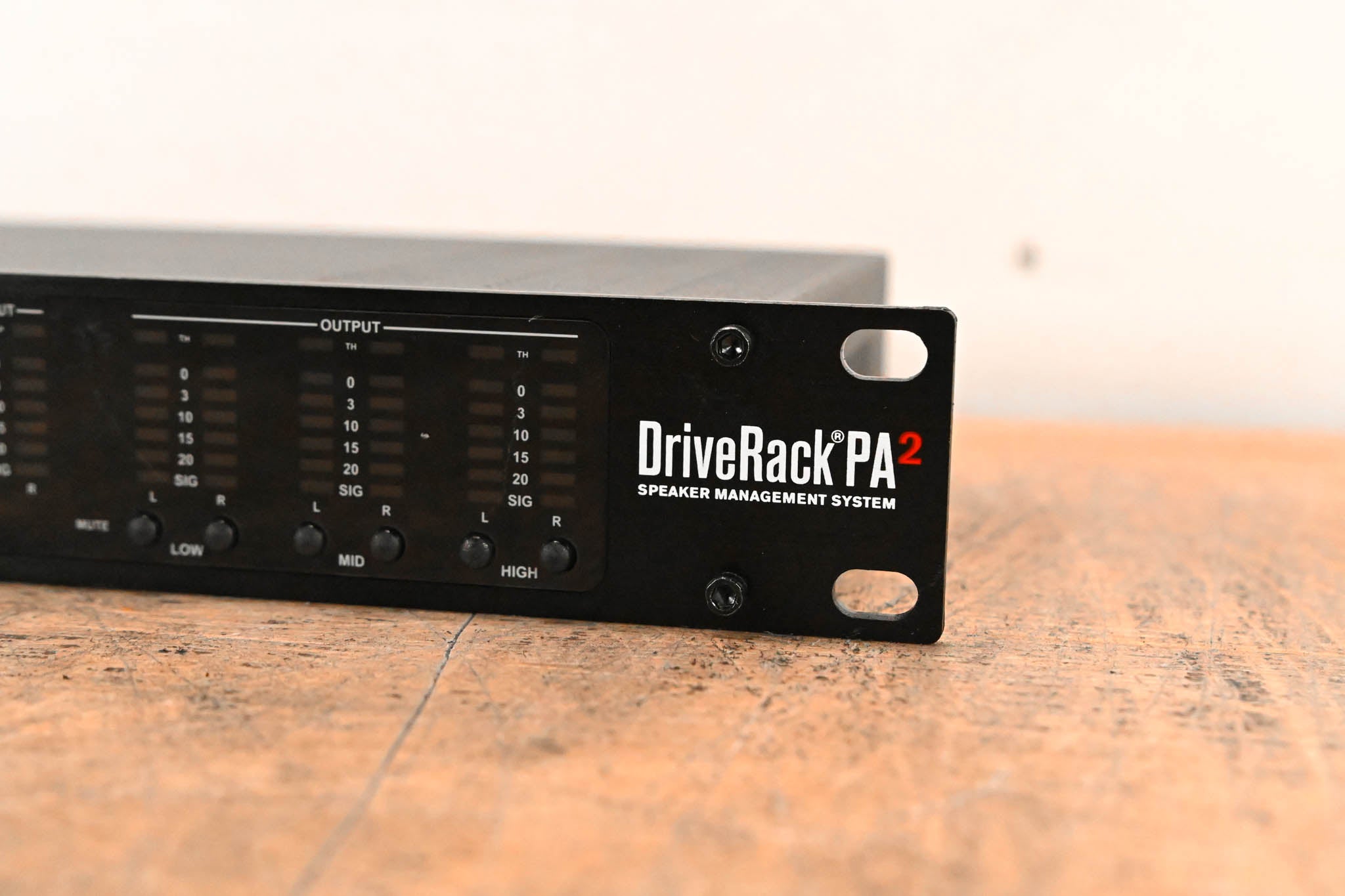 dbx DriveRack PA2 Complete Loudspeaker Management System