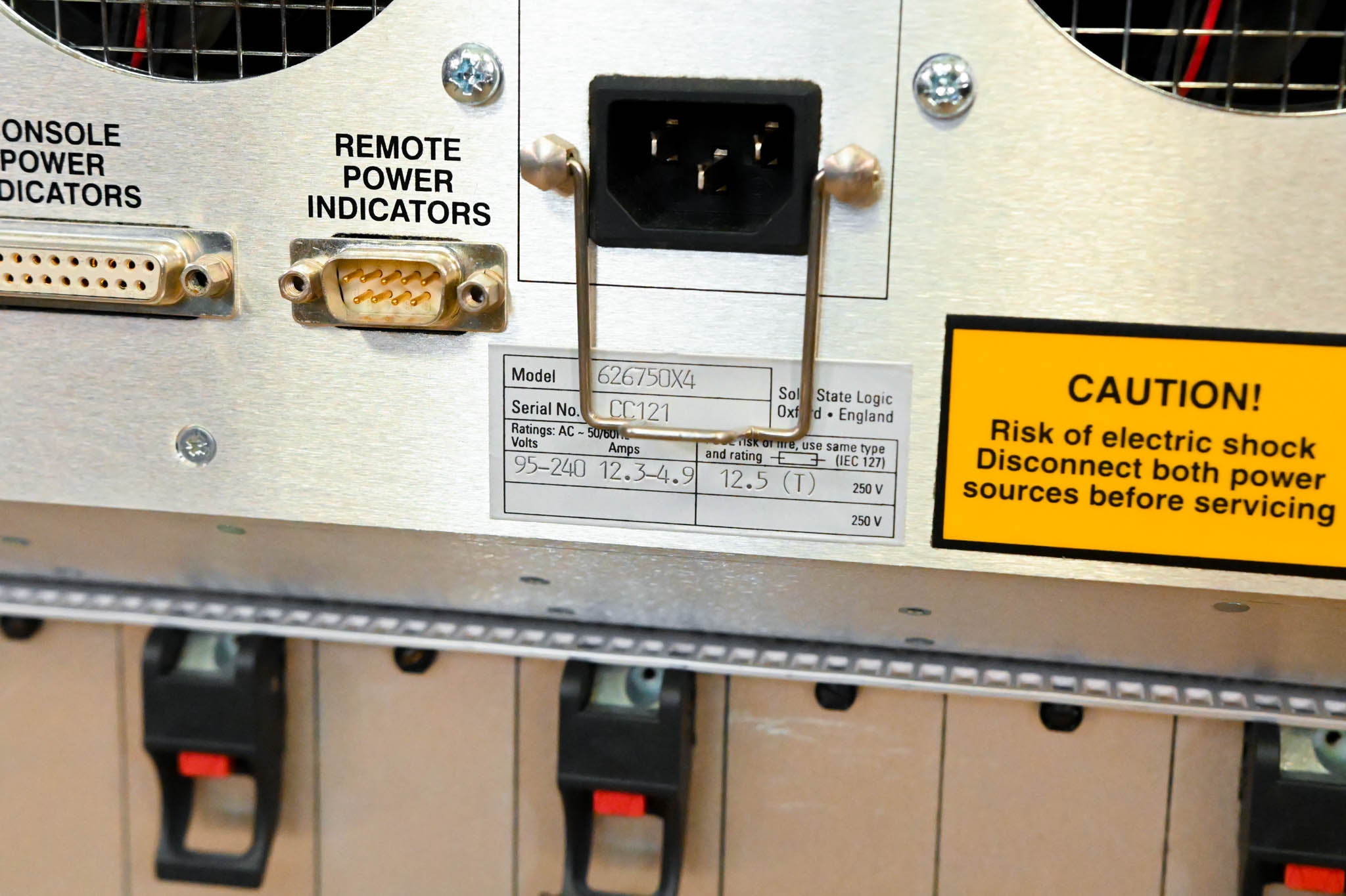 Solid State Logic 626750X4 Centuri Frame Console and Cards