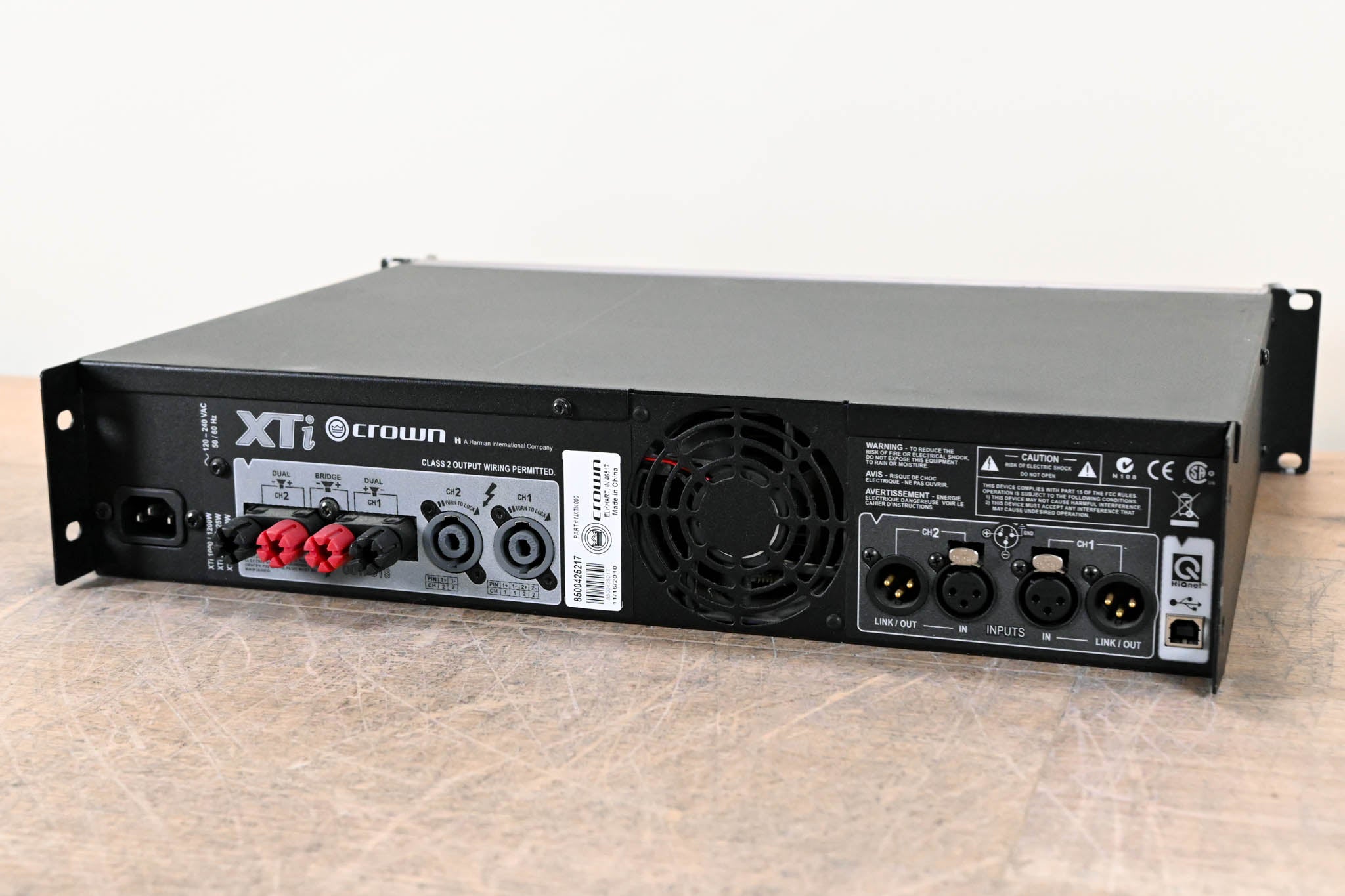 Crown XTi 4000 Stereo Power Amplifier with DSP