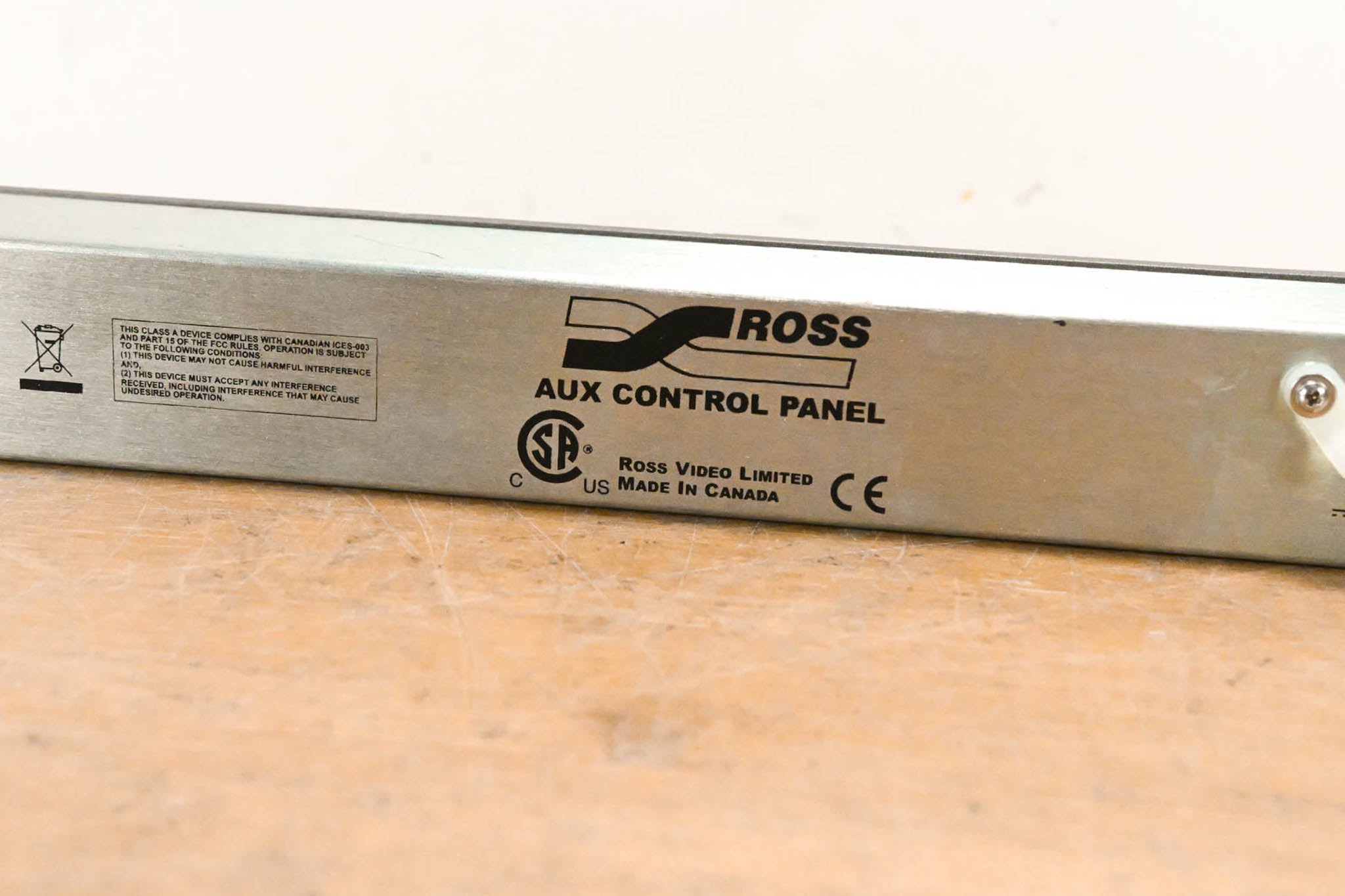Ross 4802AR-220B 47-Button Auxiliary Control Panel (NO POWER SUPPLY)