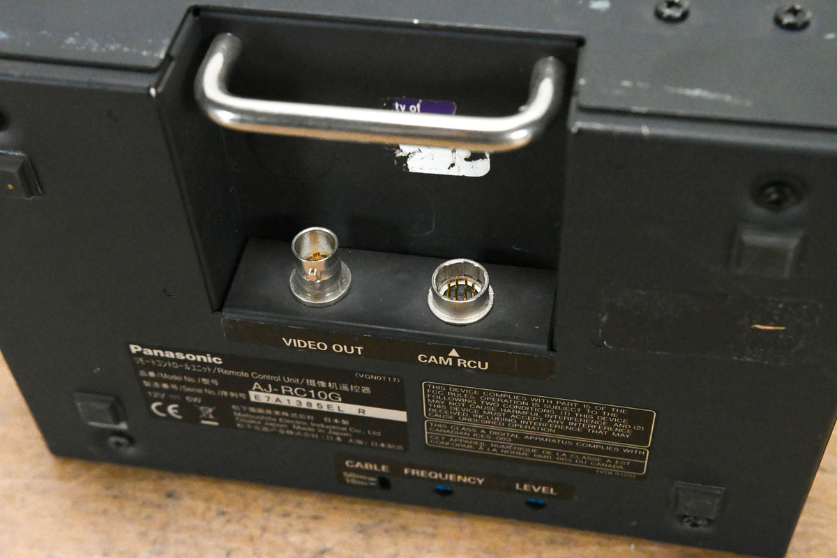 Panasonic AJ-RC10G Remote Control Unit