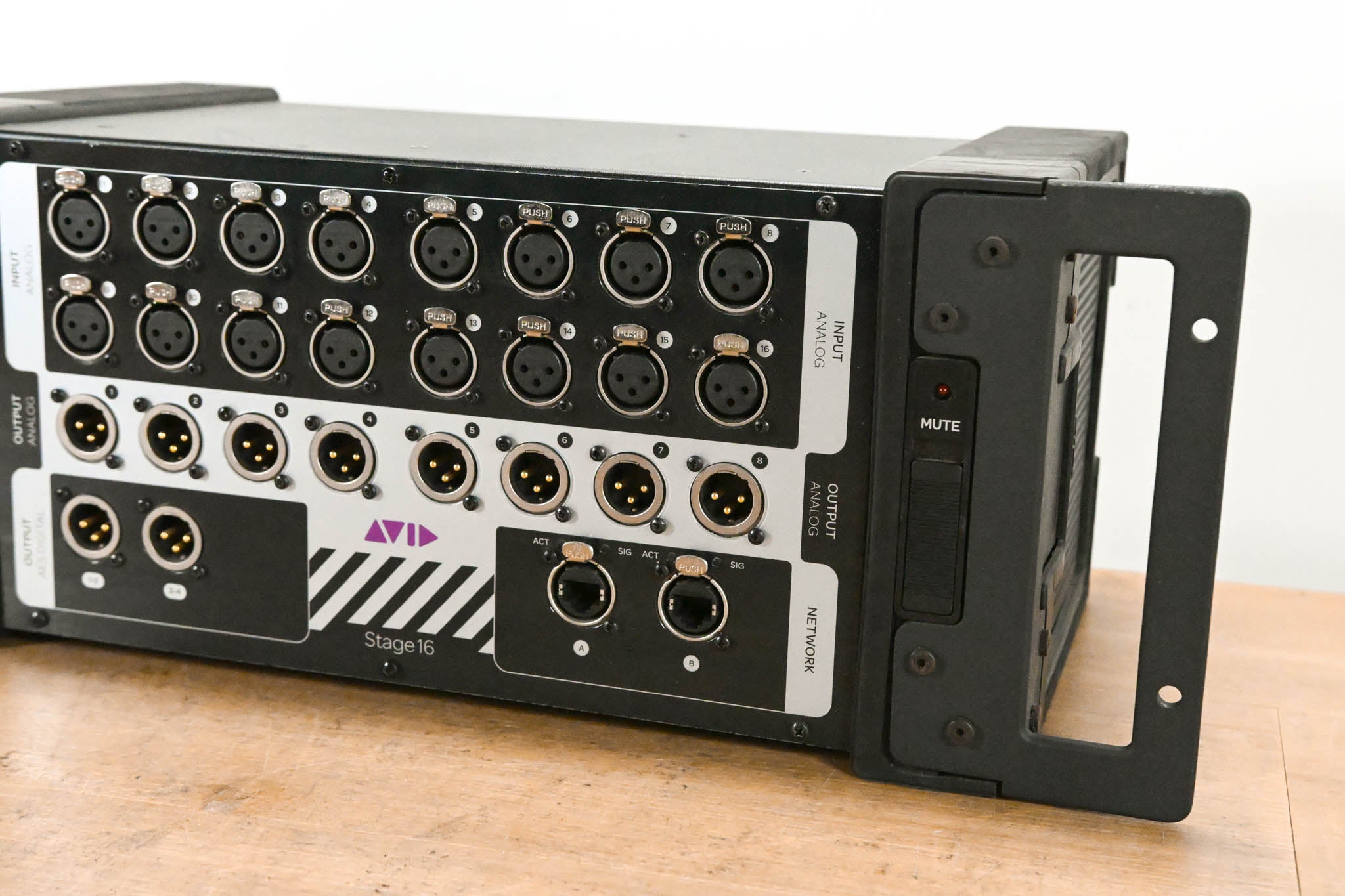AVID Venue Stage 16 Remote I/O Stage Rack for S3L Digital Mixing System