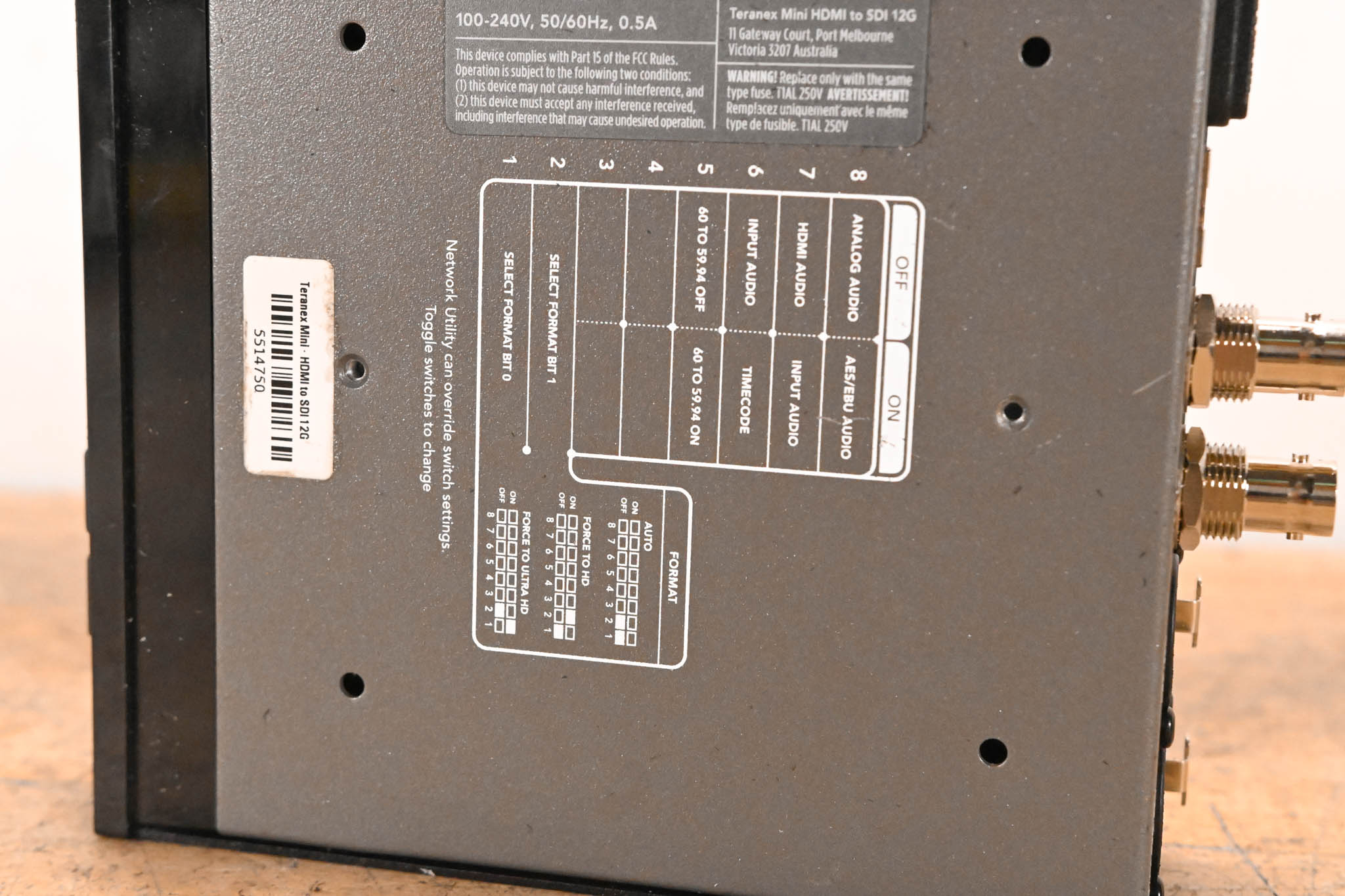 Blackmagic Design Teranex Mini HDMI to SDI 12G w/ Smart Panel