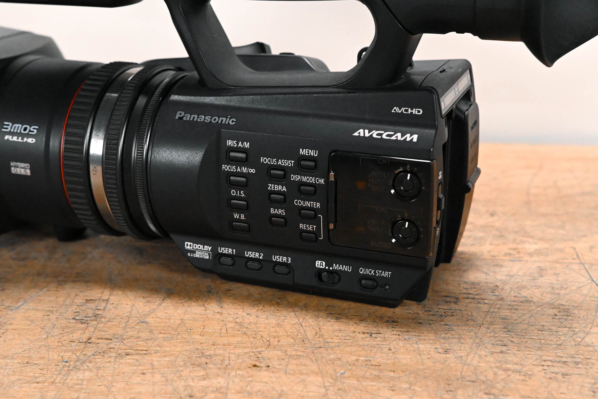 Panasonic AG-AC90PJ AVCCAM Handheld Camcorder