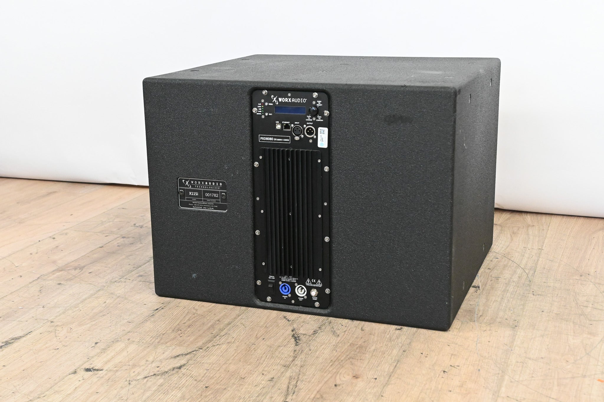 WorxAudio X115i-P 1x15” Powered Extended Bass Subwoofer