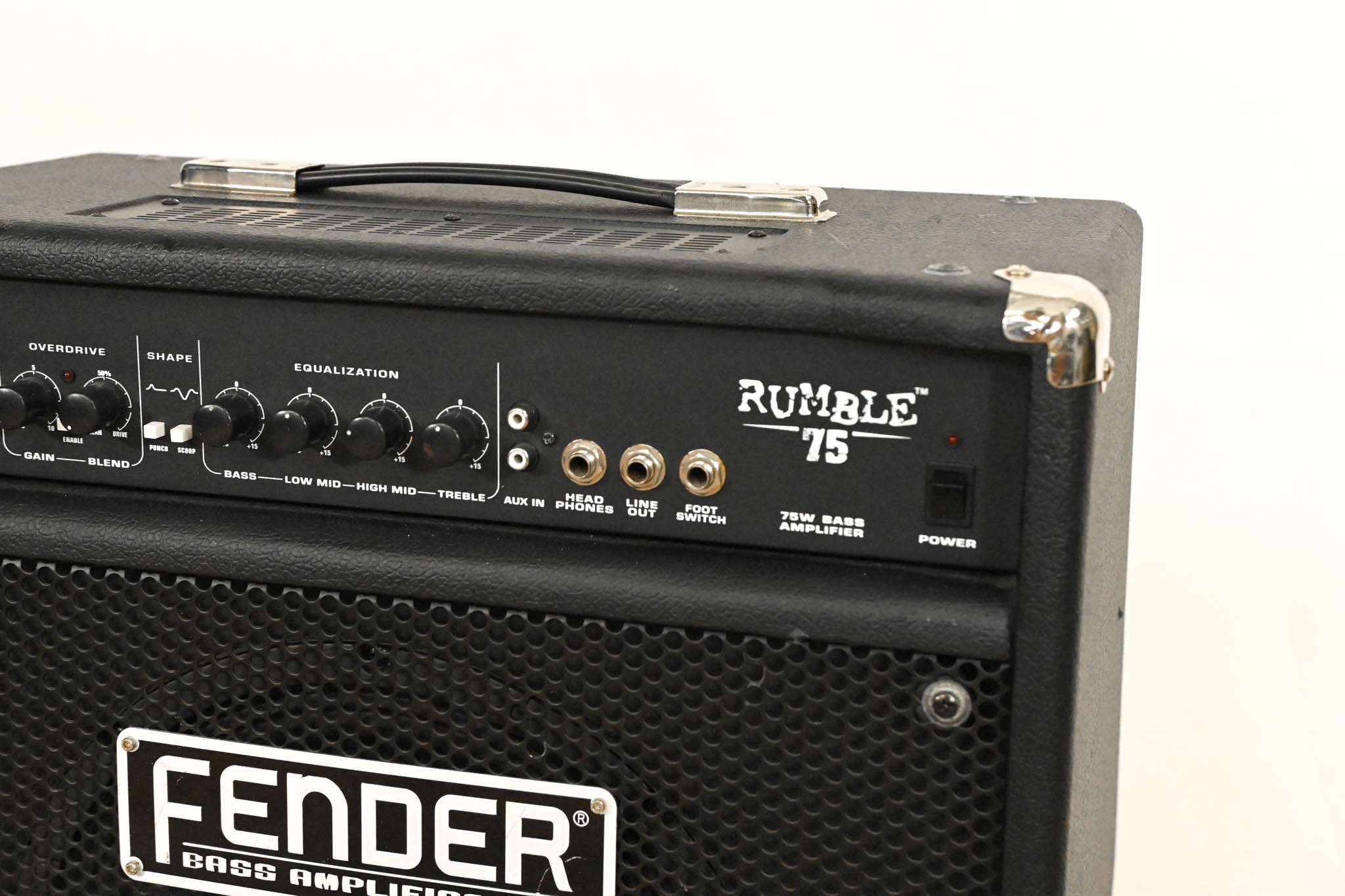 Fender Rumble 75 75W 1x12" Bass Combo Amplifier