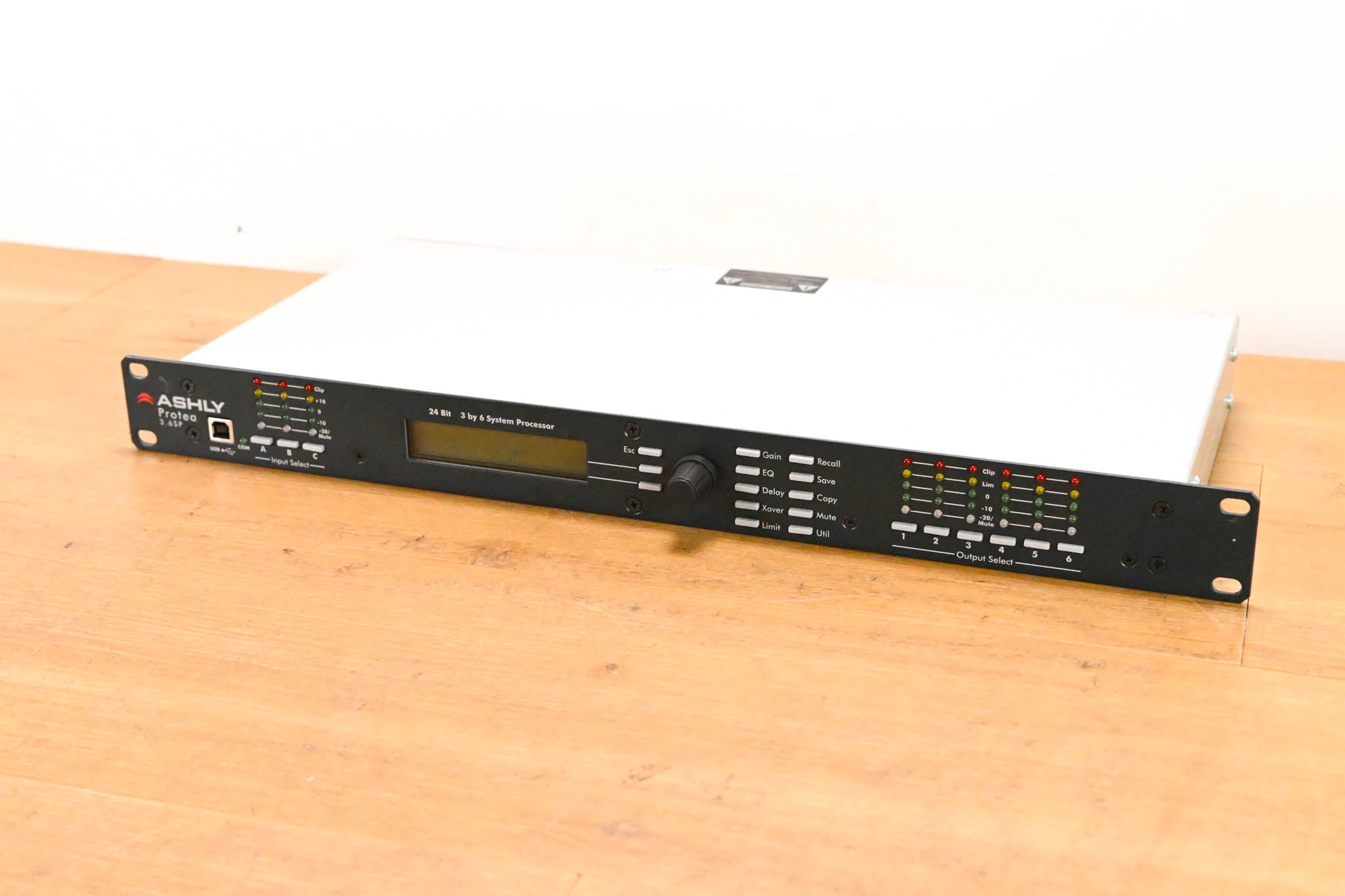 Ashly Protea 3.6SP 3-Input, 6-Output Digital Speaker Processor