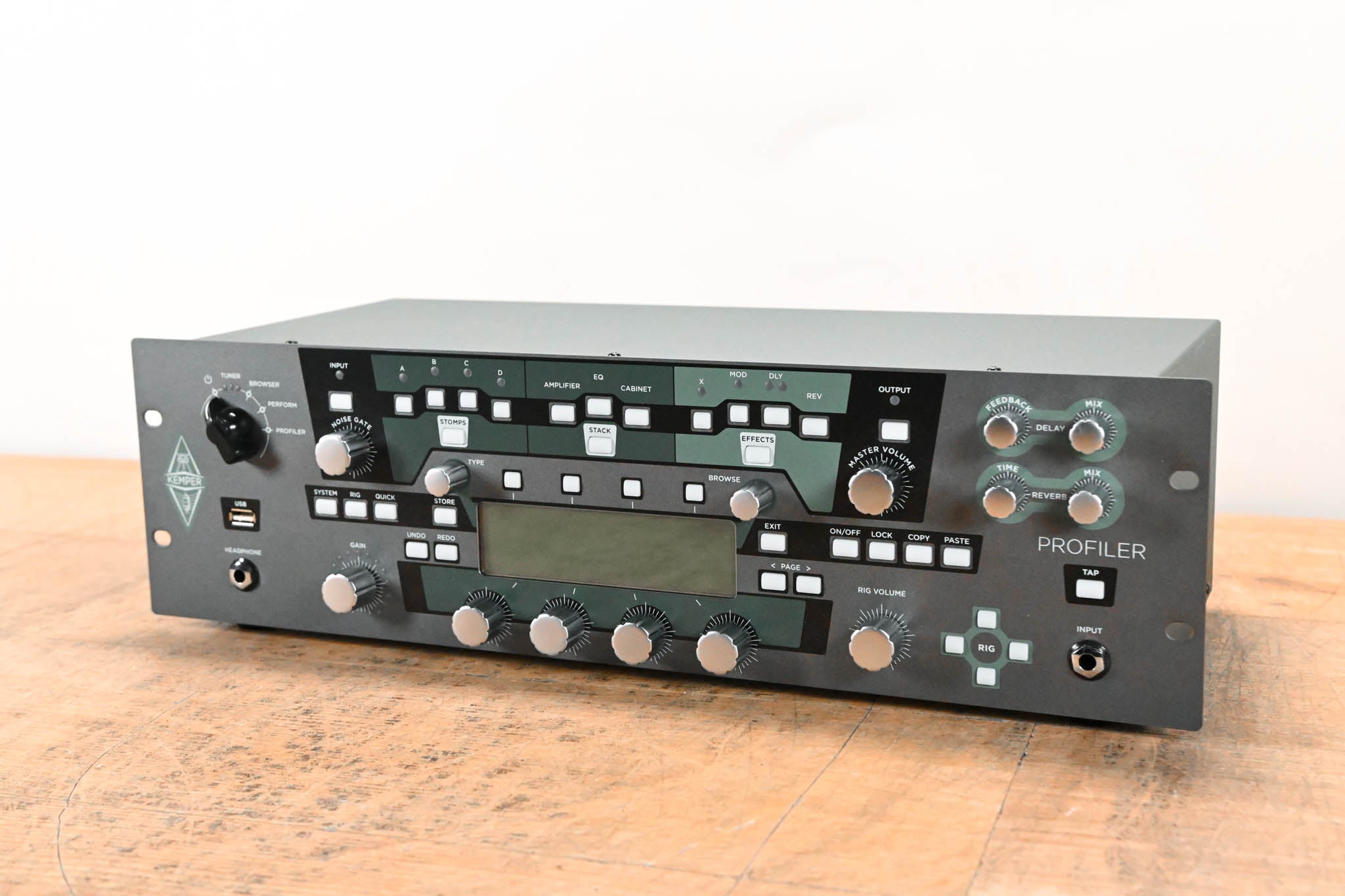 Kemper Profiler Rack Rackmount Profiling Amp Head