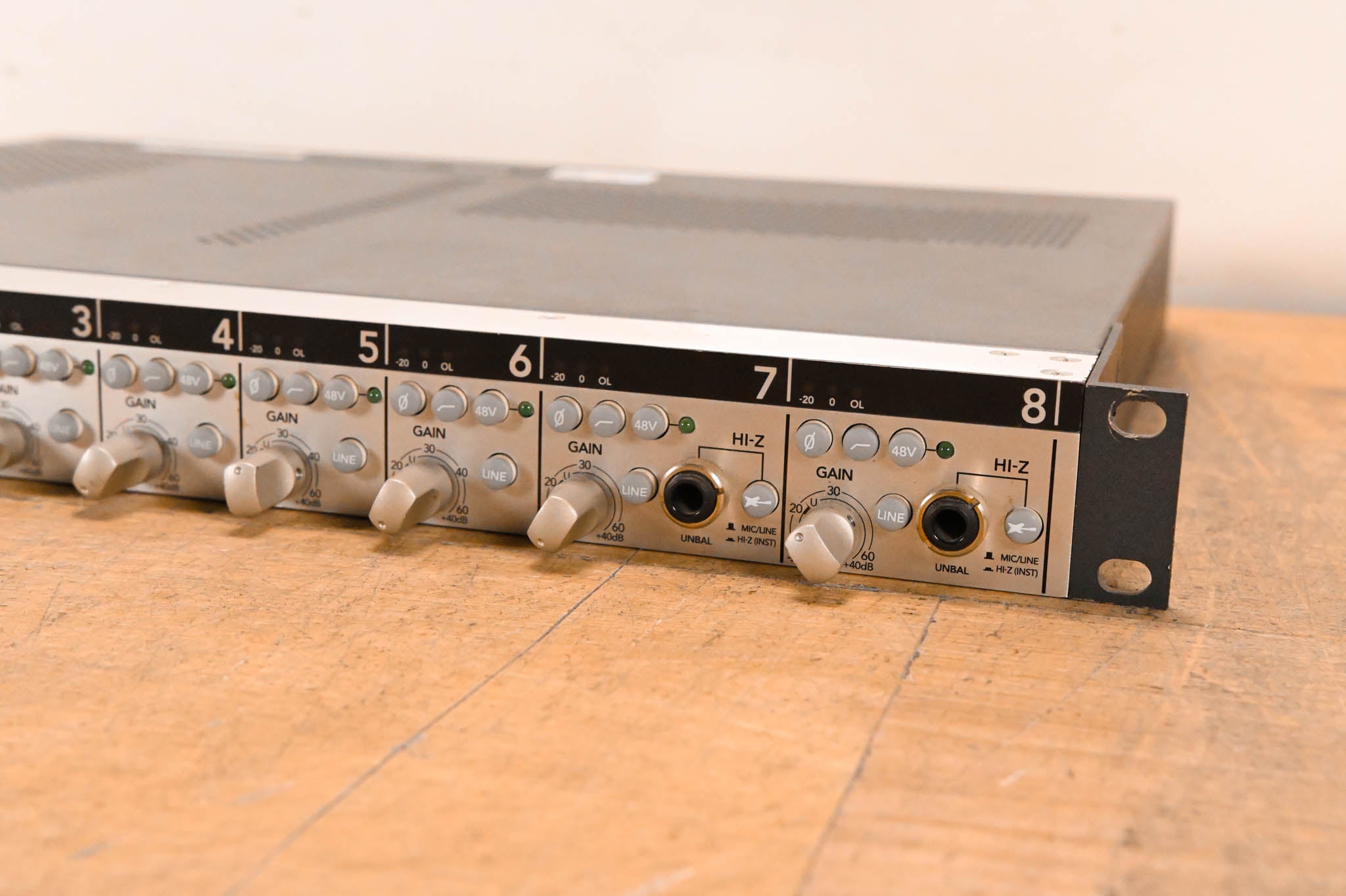 Mackie ONYX-800R 8-Channel Analog Mic Preamp w/ 192kHz Digital Output