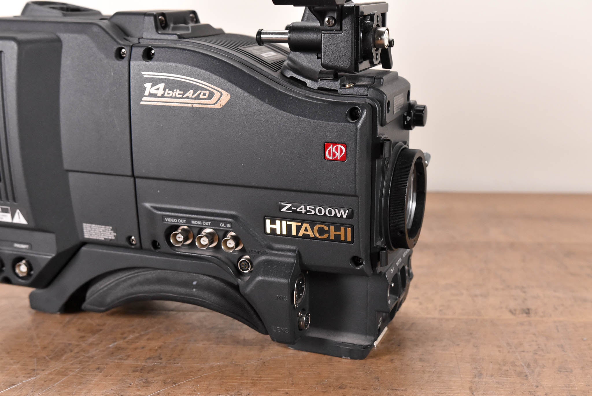 Hitachi Z-4500W 3-CCD Camcorder with CX-Z3A Triax Adapter