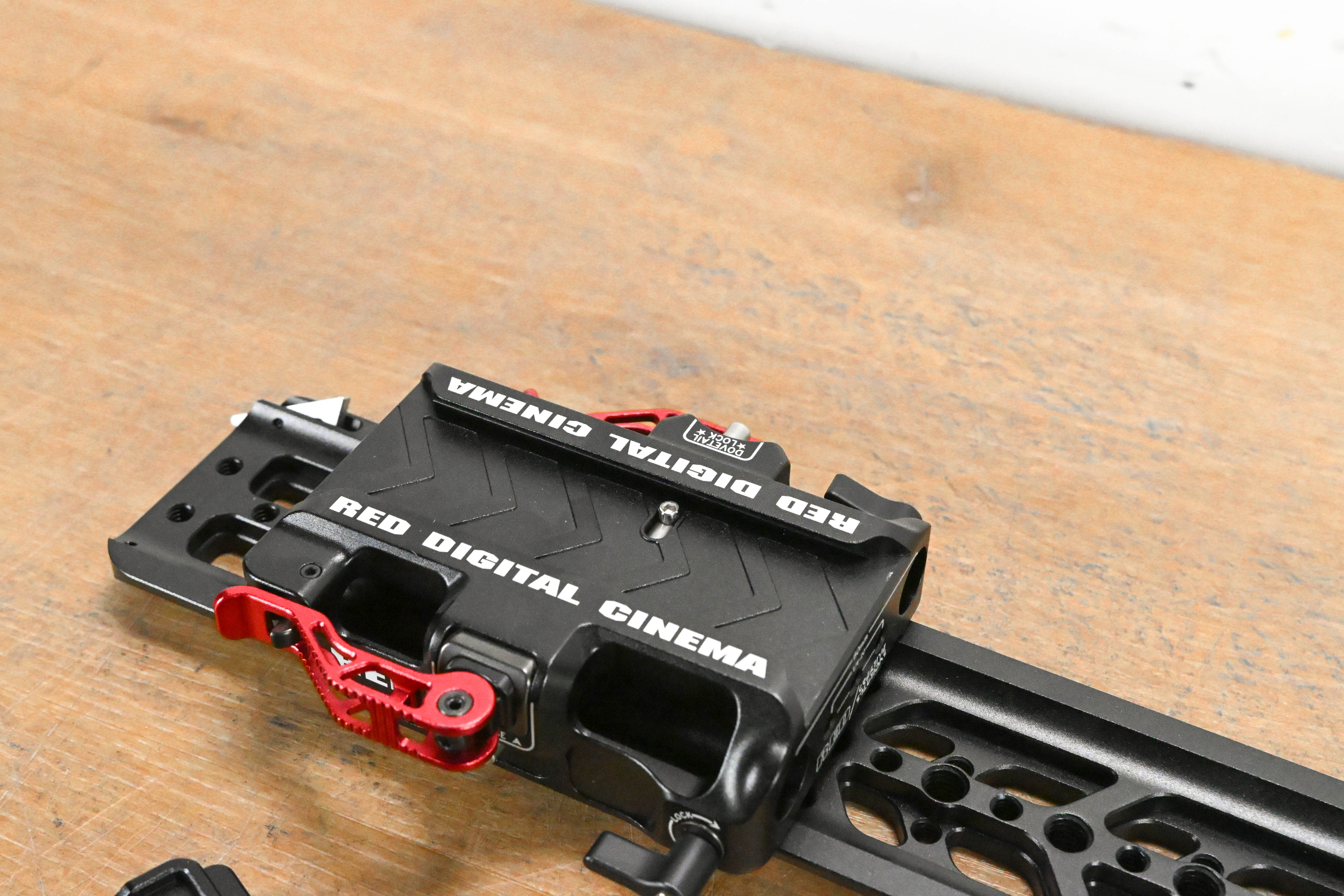 RED Digital Cinema V-RAPTOR QR Platform w/ Arca & Dovetail Plate