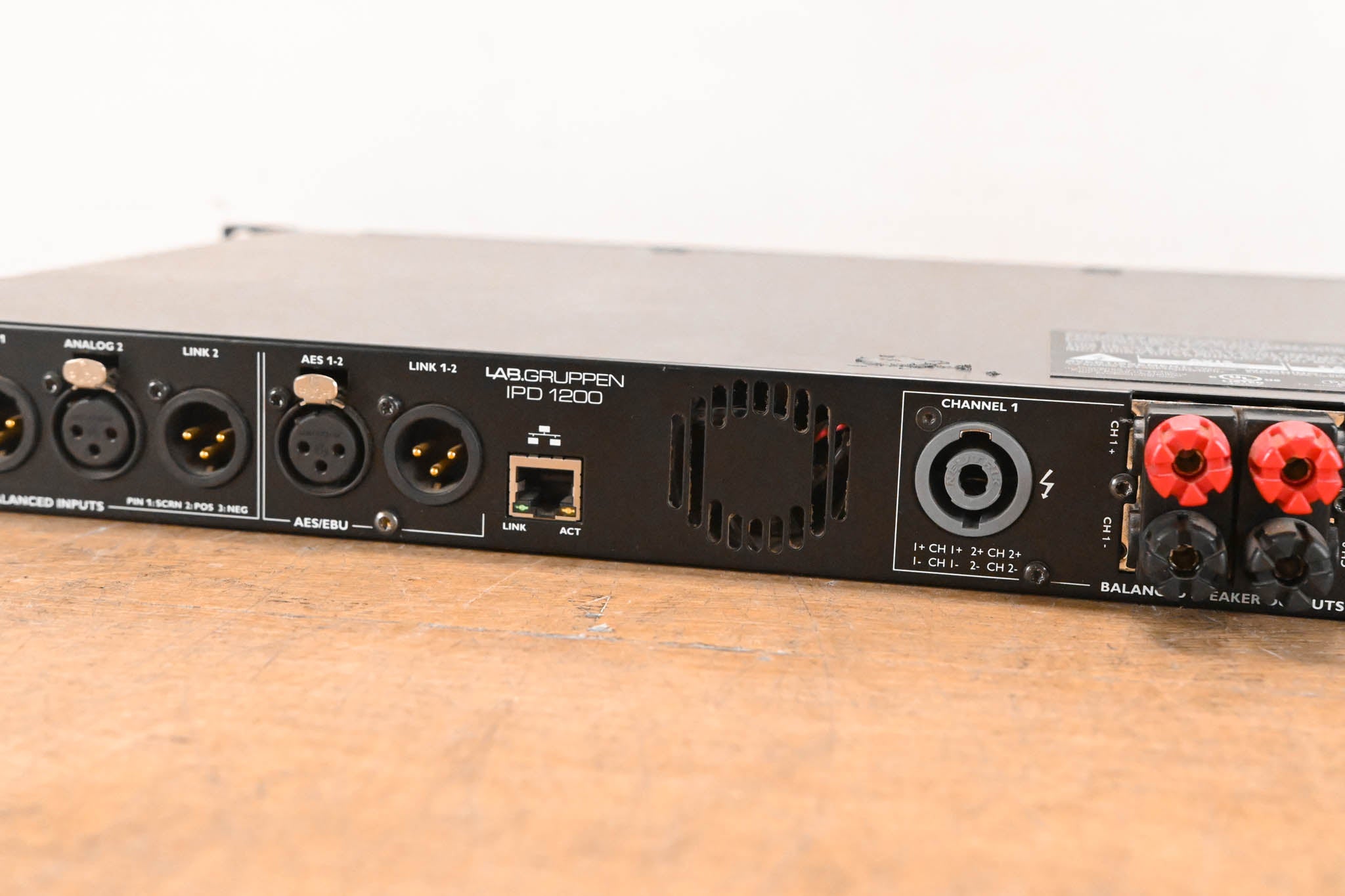 Lab Gruppen IPD 1200 1200W 2-Channel DSP-Controlled Power Amplifier