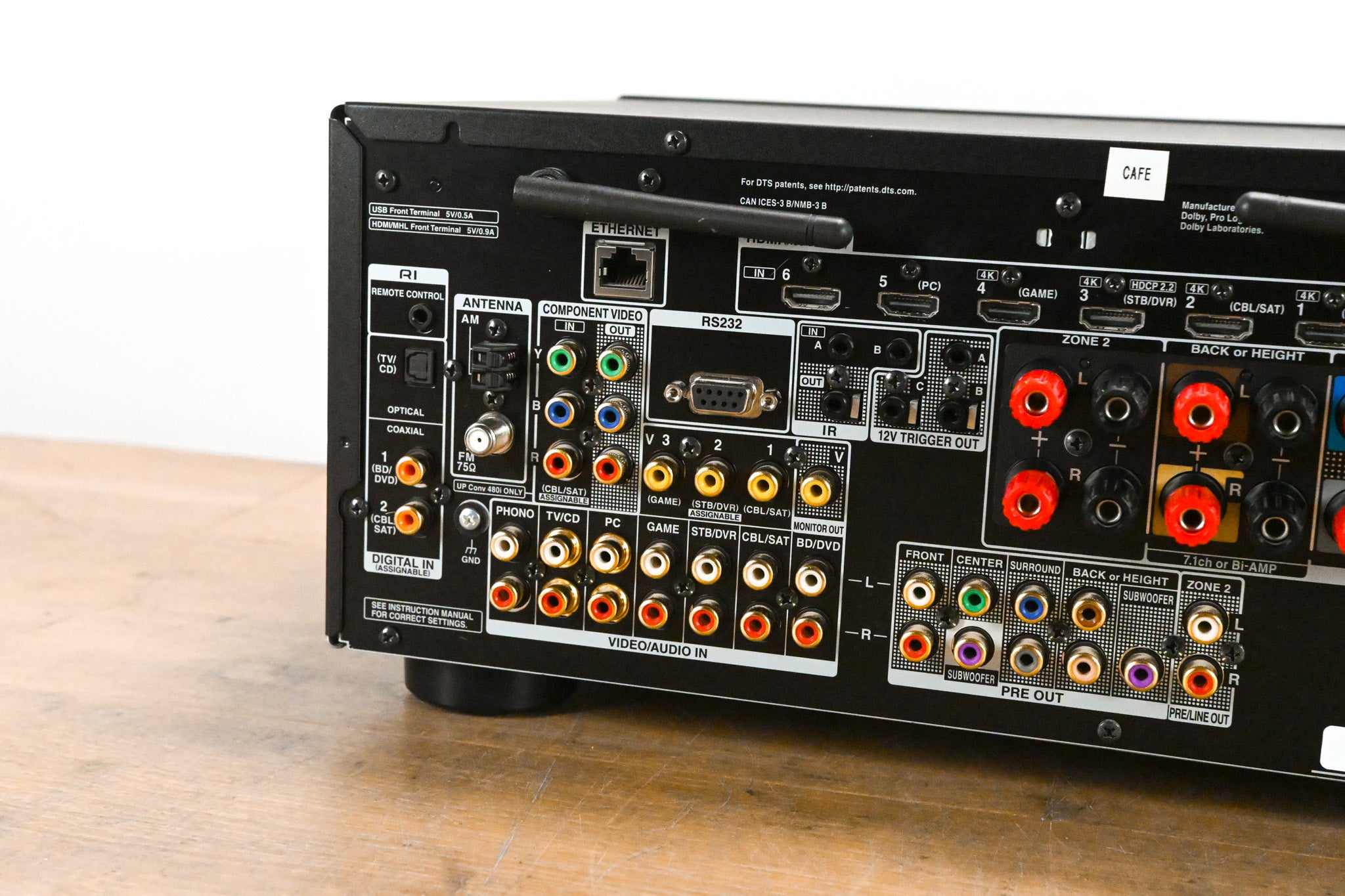 Integra DTR-30.6 7.2-Channel Network A/V Receiver