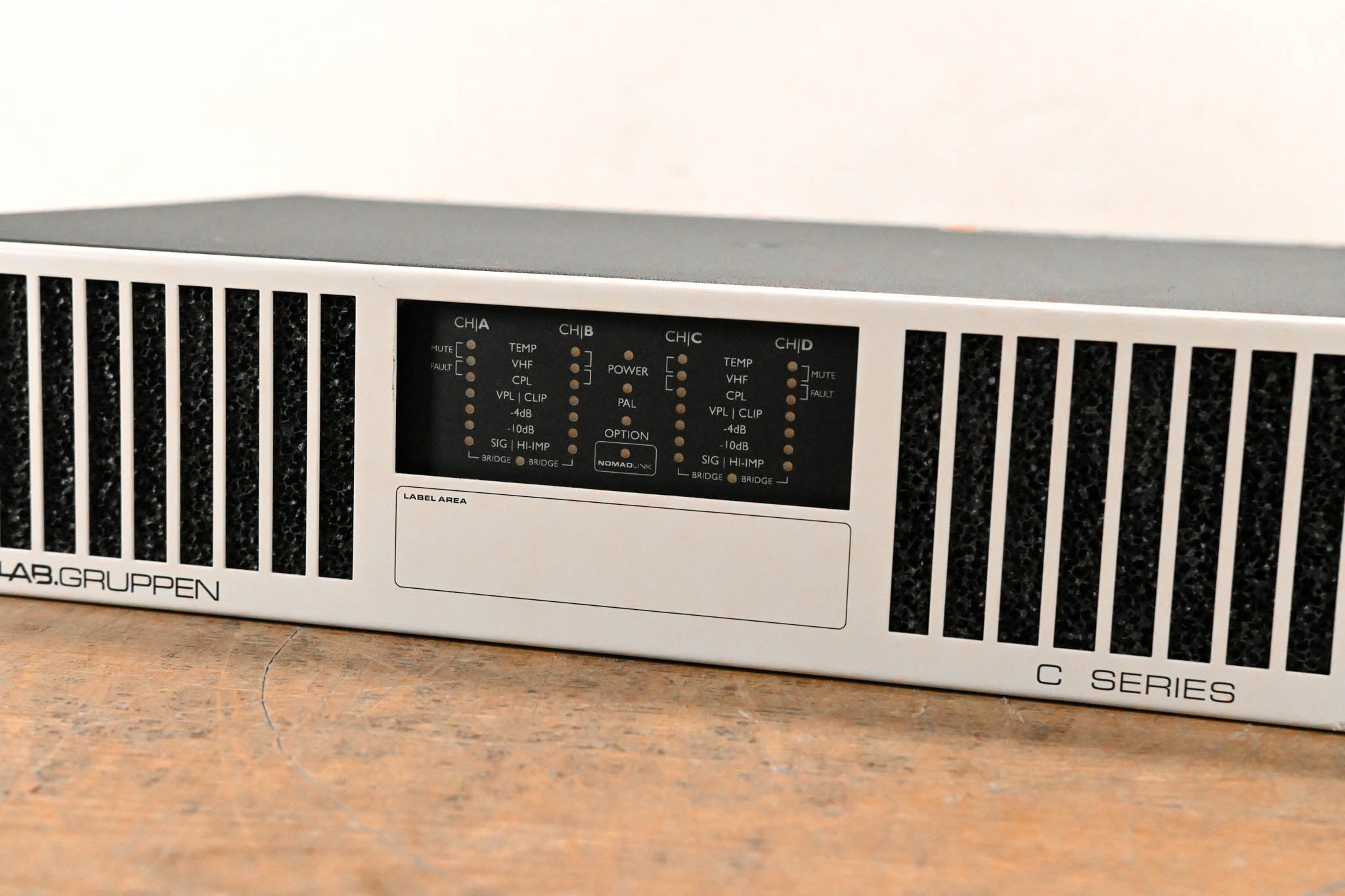 Lab Gruppen C 68:4 6800W Four-Channel Power Amplifier