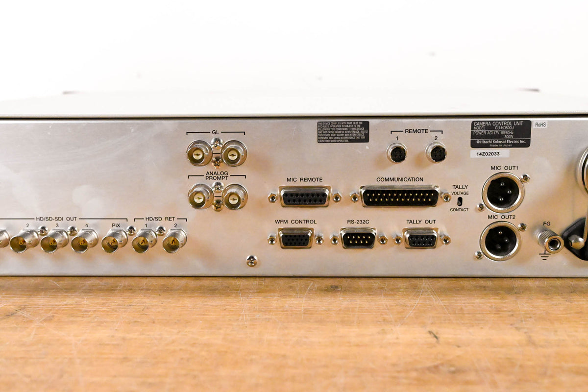 Hitachi CU-HD500 Fiber Optic Camera Control Unit