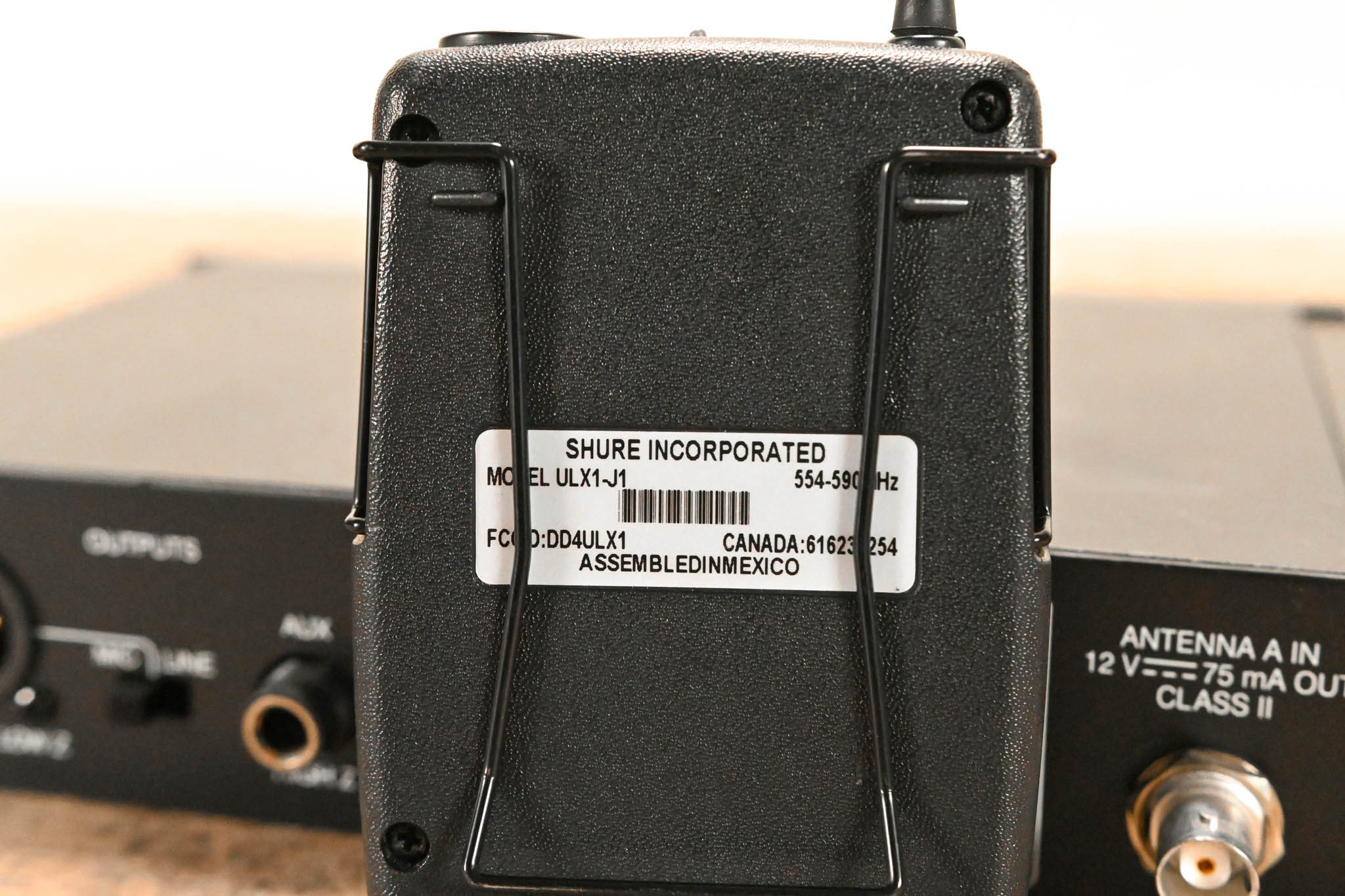 Shure ULXP14 Bodypack Wireless System - J1 Band: 554-590 MHz
