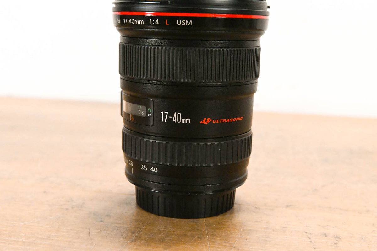 Canon EF 17-40mm f/4L USM Ultra Wide Angle Zoom Lens