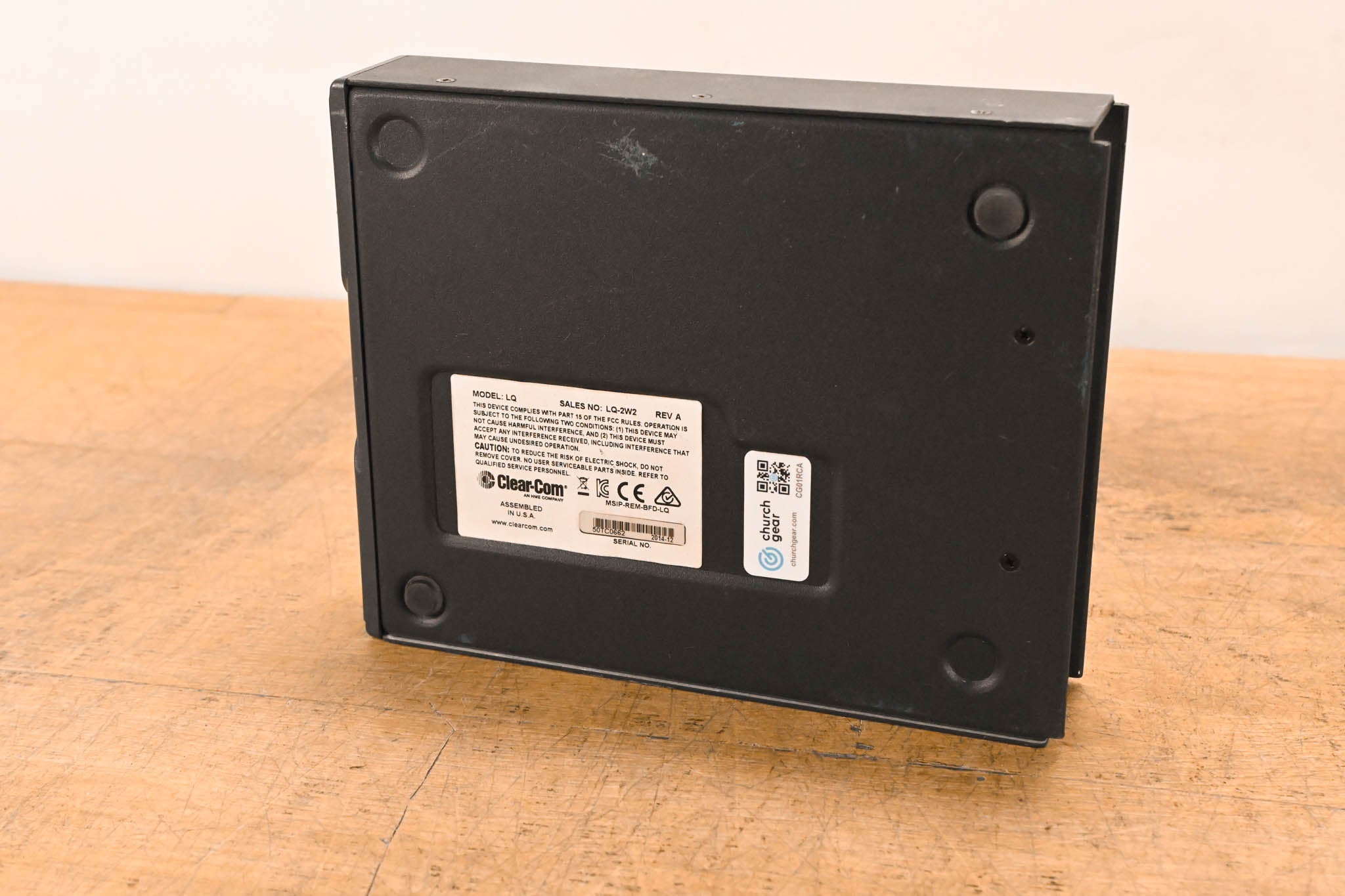 Clear-Com LQ-2W2 Compact 2-Port Partyline IP Interface (NO POWER SUPPLY)