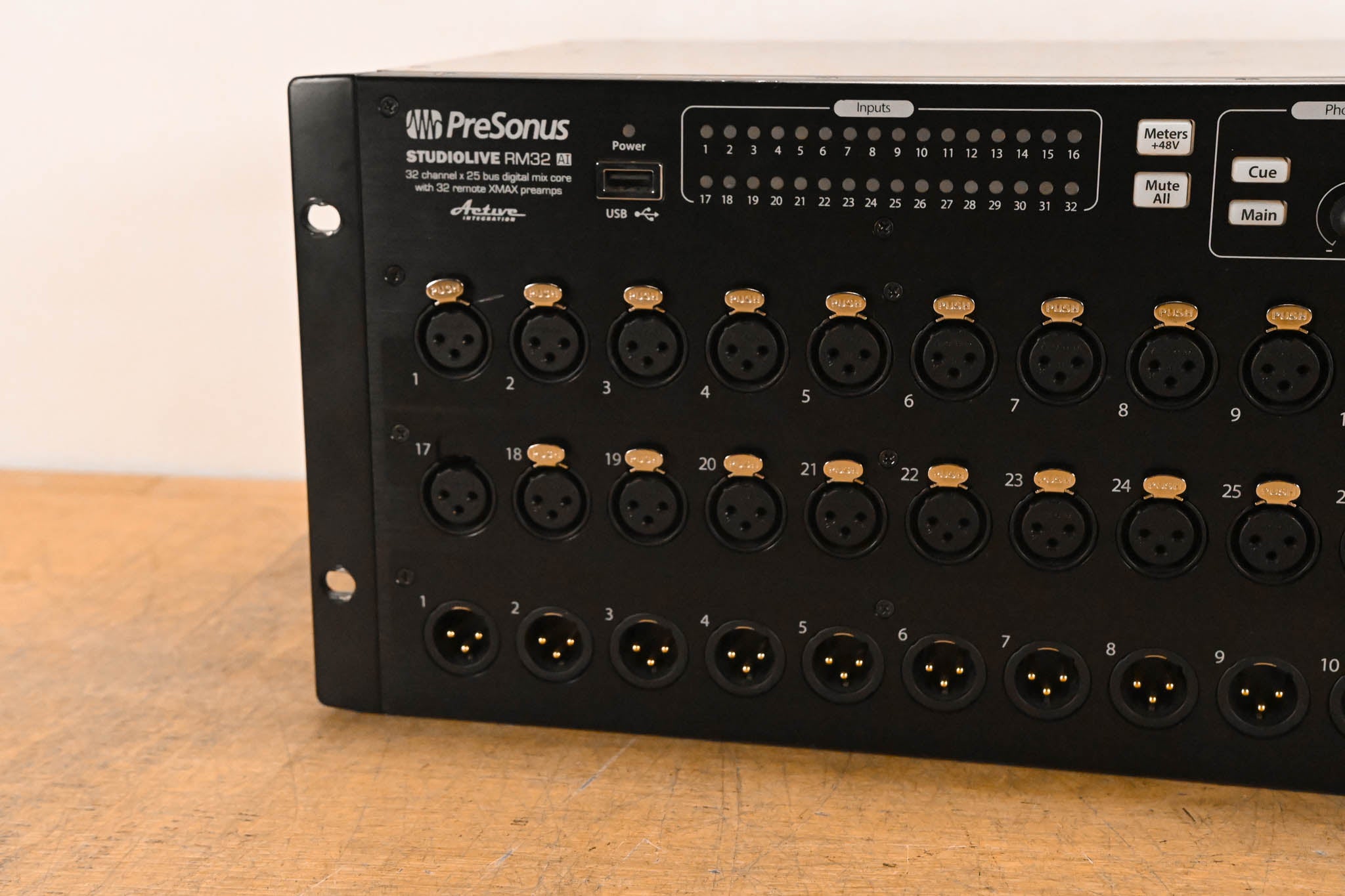 PreSonus StudioLive RM32AI 32-Channel Digital Rack-Mounted Mixer