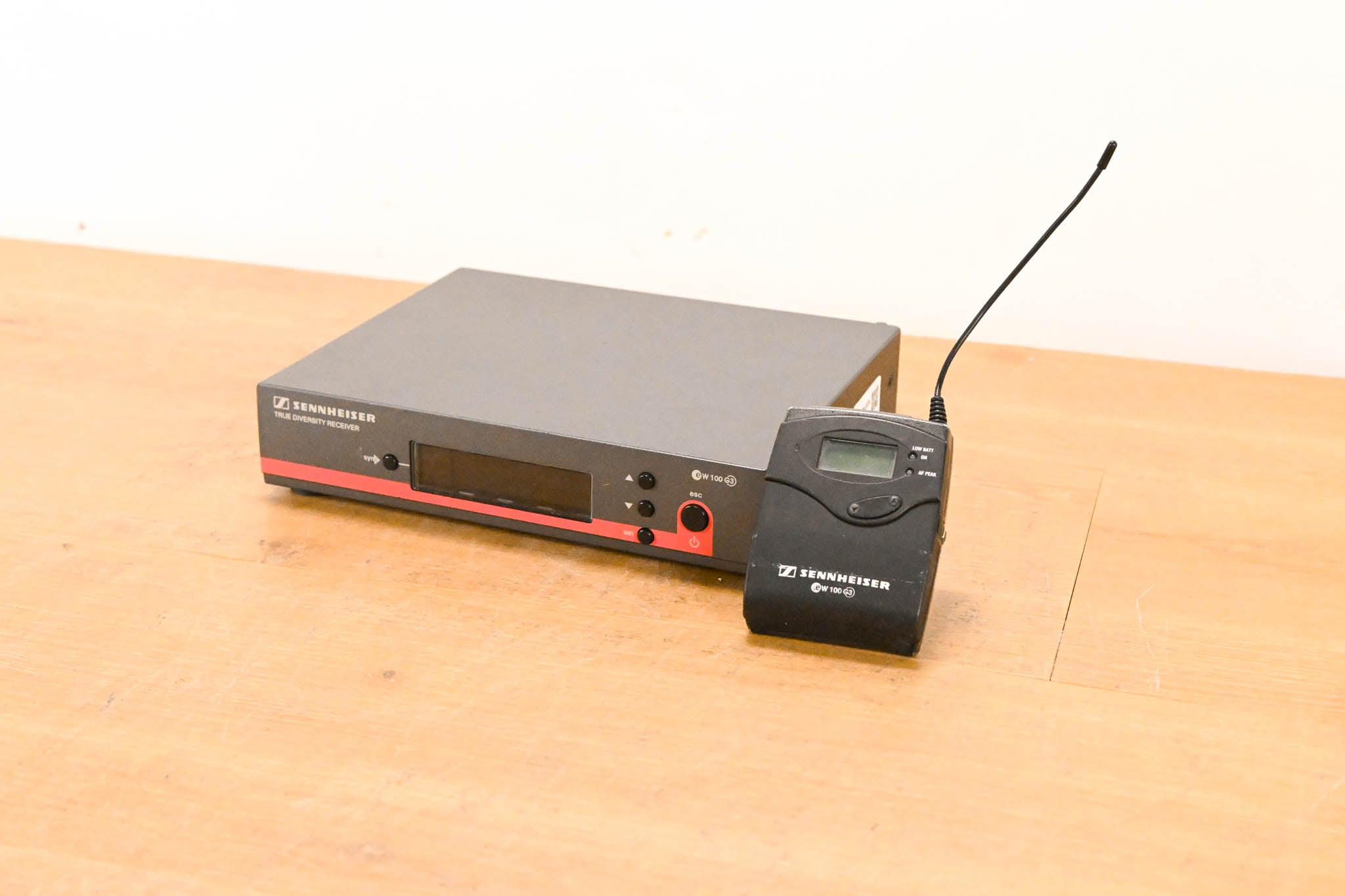 Sennheiser ew 100 G3 Bodypack Wireless System - A Range NO POWER SUPPLY