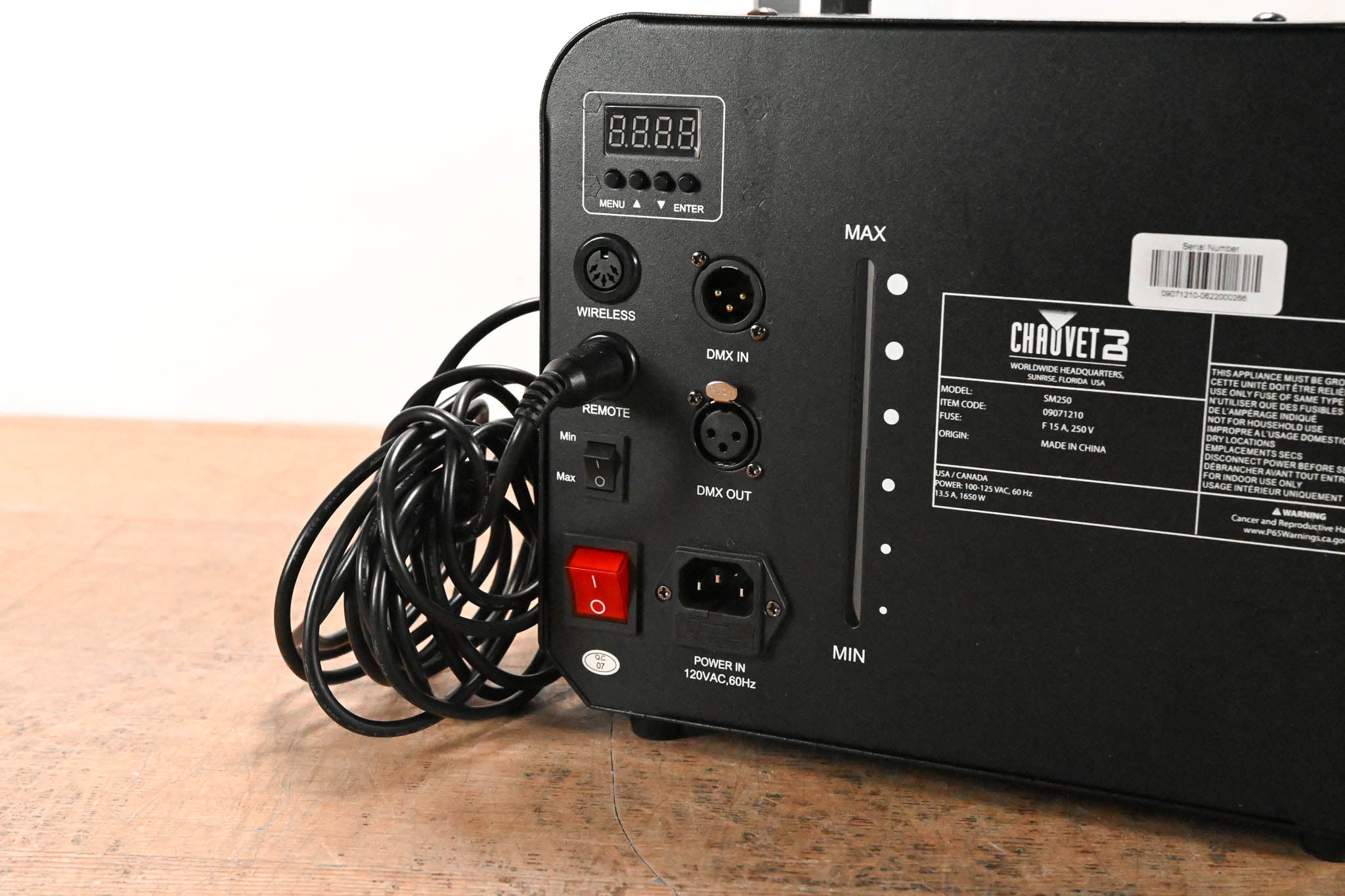 Chauvet SM250 Snow Machine