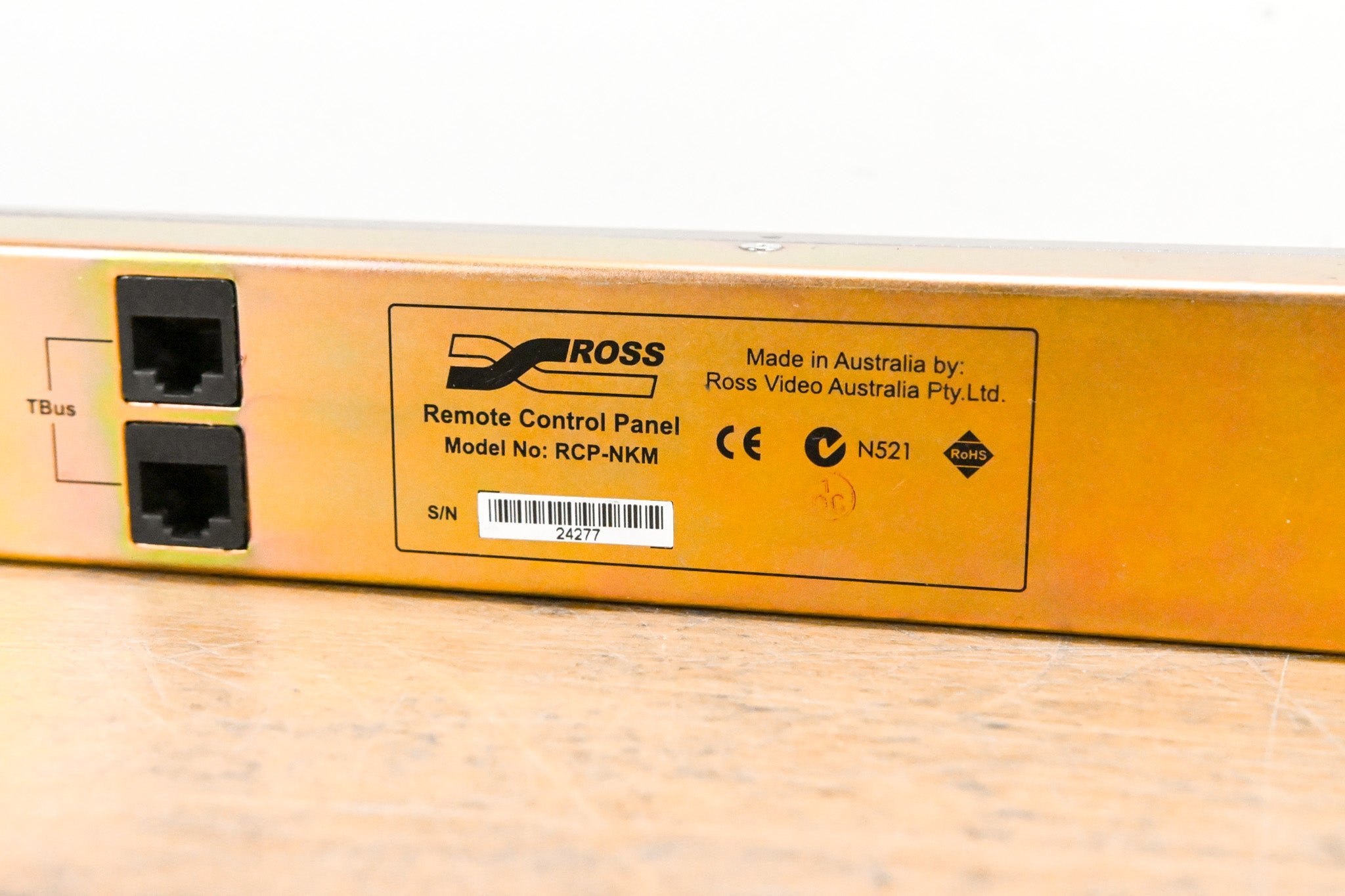 Ross RCP-NKM 1RU Remote Control Panel (NO POWER SUPPLY)