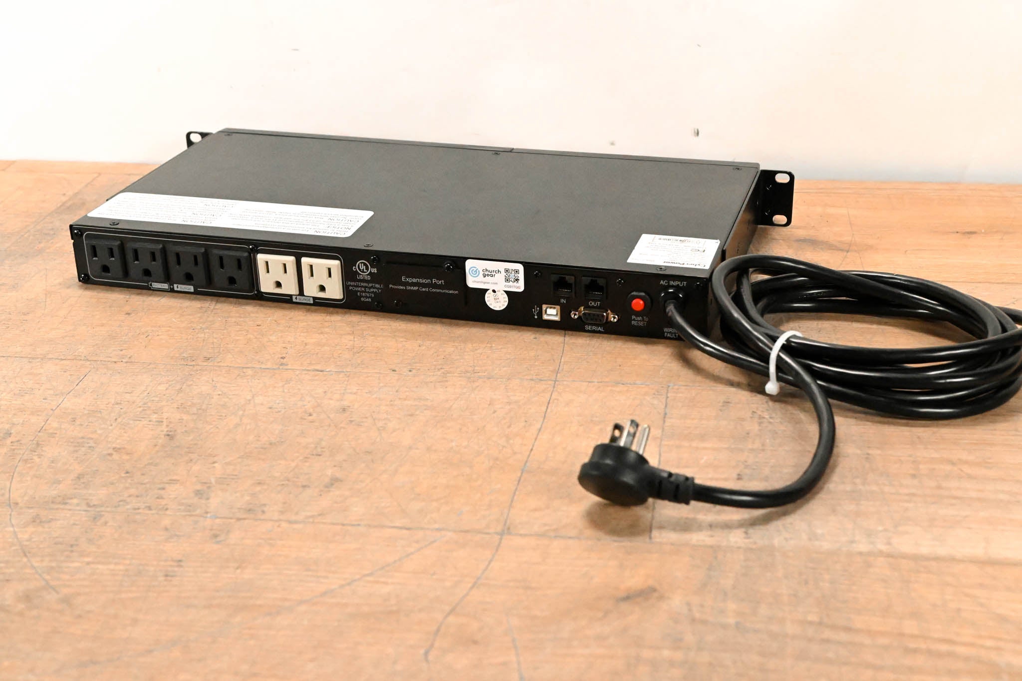 CyberPower OR500LCDRM1U 500VA 300W Rackmount UPS Power Conditioner