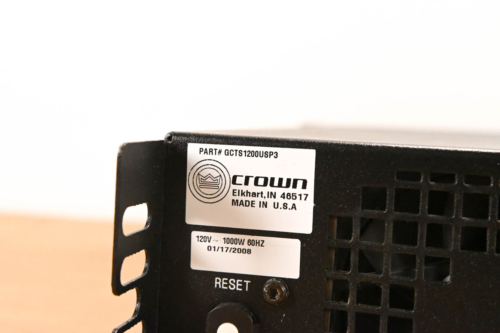 Crown CTs 1200 Two-Channel 600W Power Amplifier