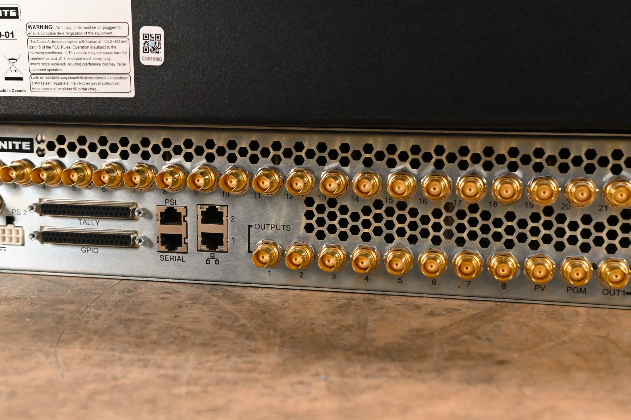 Ross Carbonite+ Frame 1 M/E Video Switcher with Carbonite 2M Panel