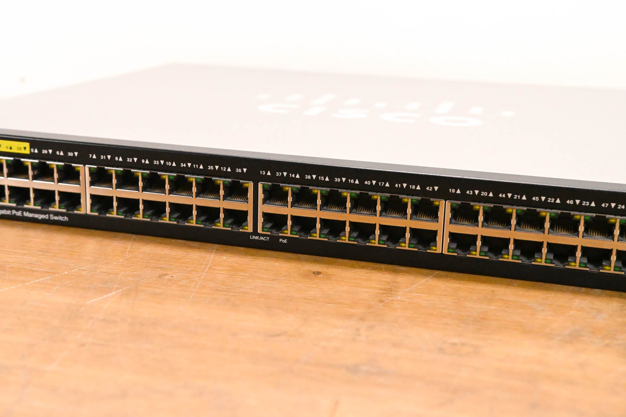 Cisco SG350-52MP 52-Port Gigabit PoE Managed Switch
