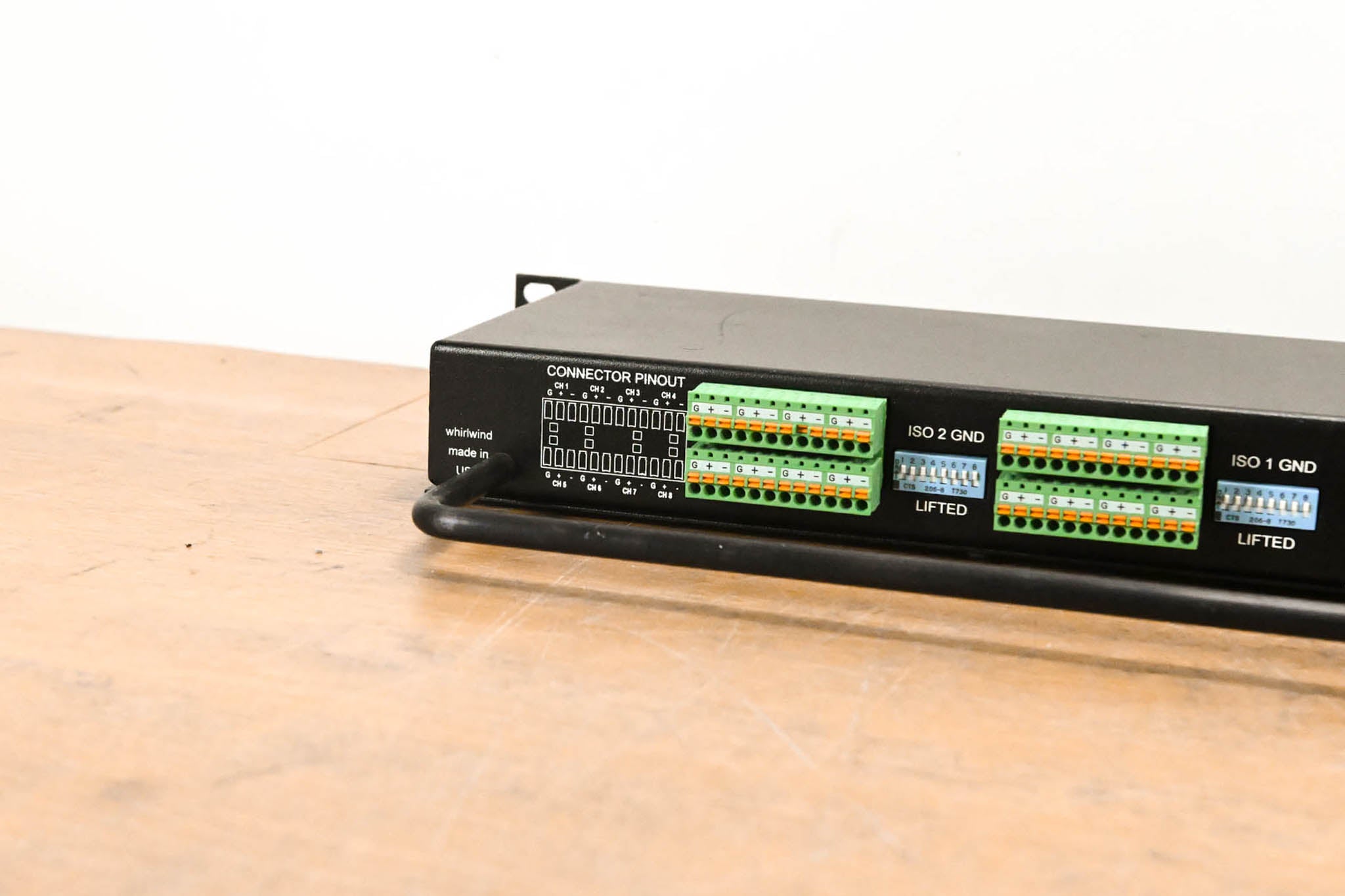 Whirlwind SPC83 8-Channel Mic Splitter w/ 1 Direct & 2 Isolated Outputs