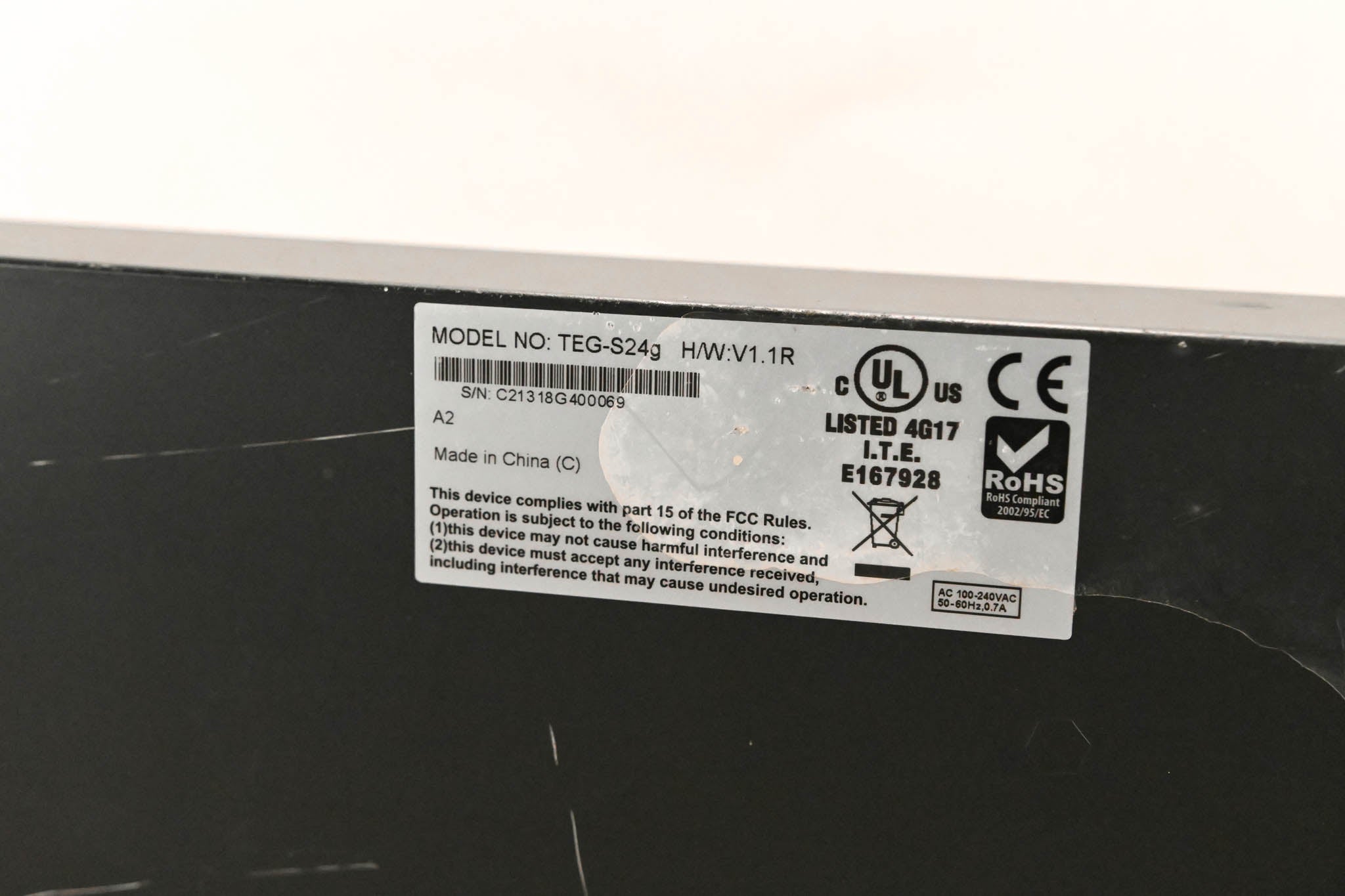 TRENDnet TEG-S24g Unmanaged Ethernet Switch