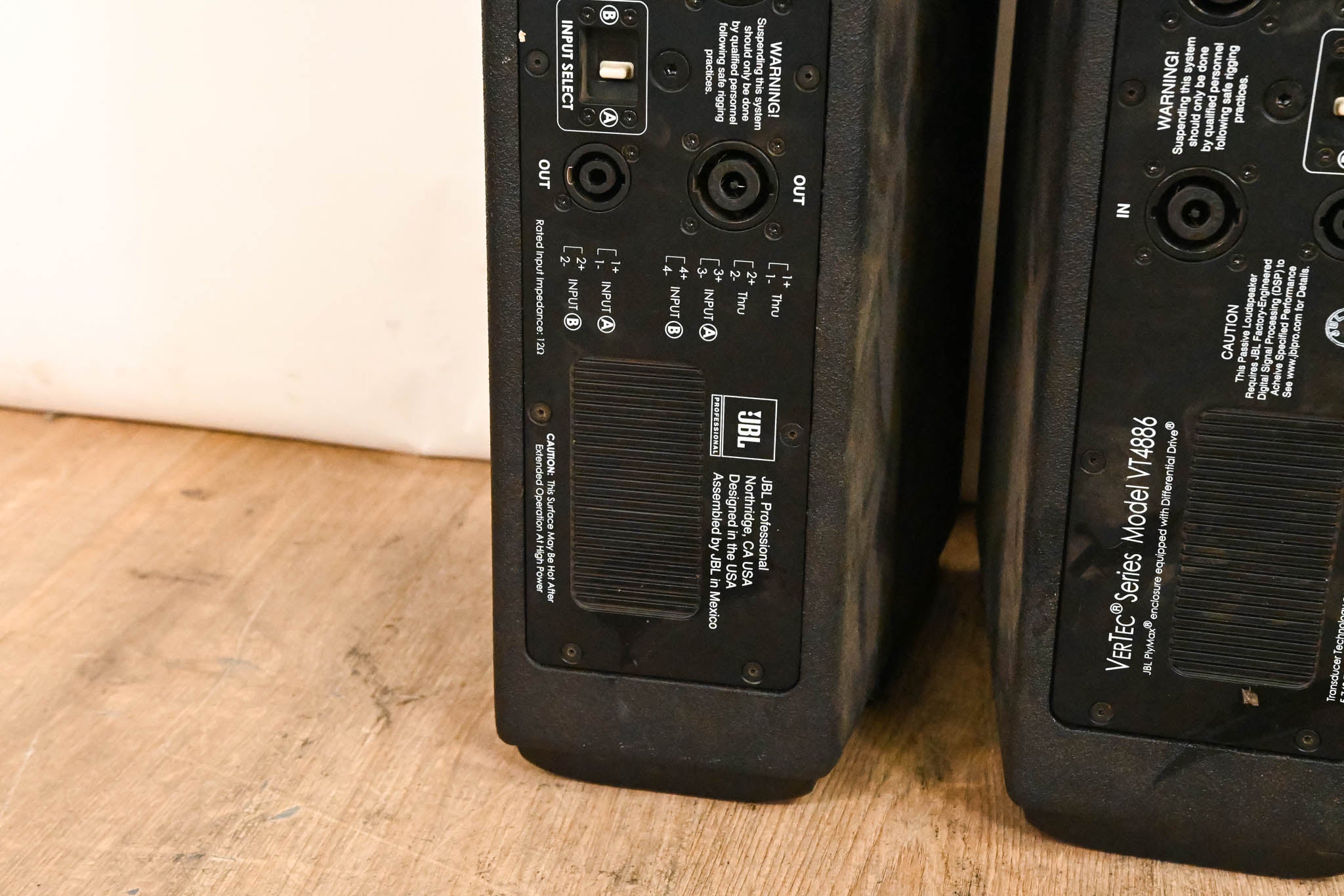 JBL VT4886 Dual 6.5" Passive Compact Line Array Loudspeakers (PAIR)