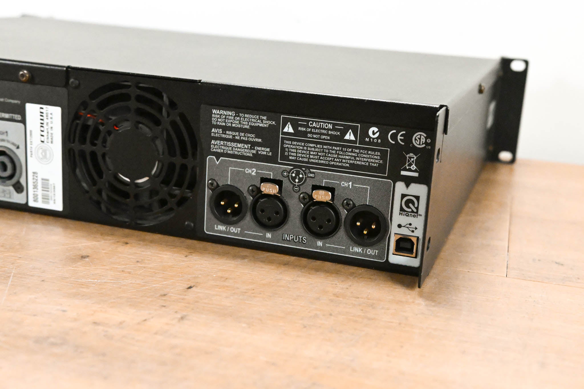 Crown XTi 2000 2-Channel Power Amplifier with DSP