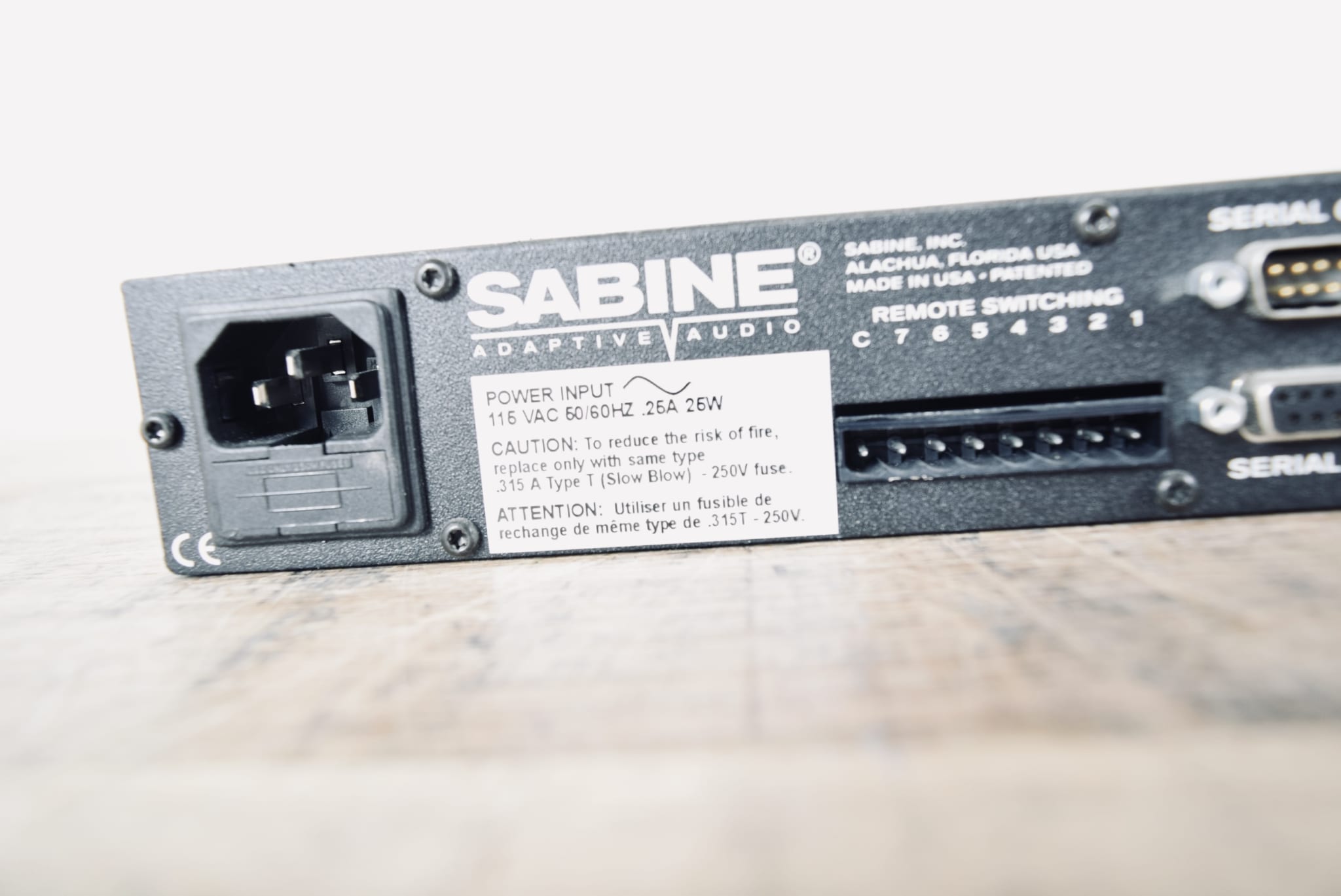 Sabine GRQ-3101S Digital EQ/Processor