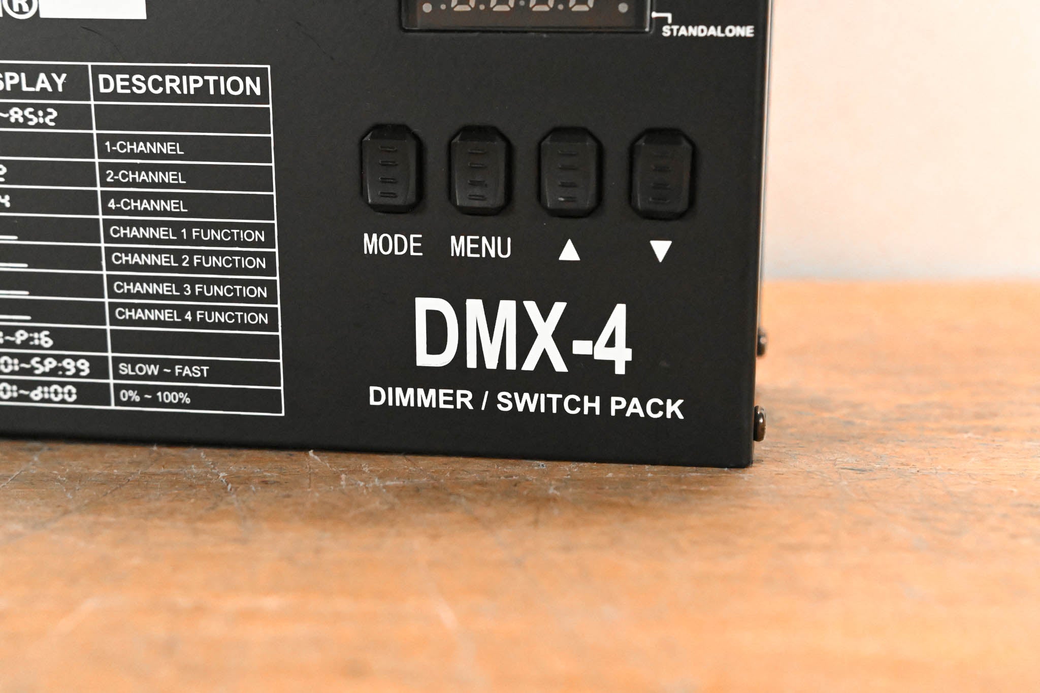 Chauvet DMX-4 4-Channel DMX Dimmer/Relay Pack
