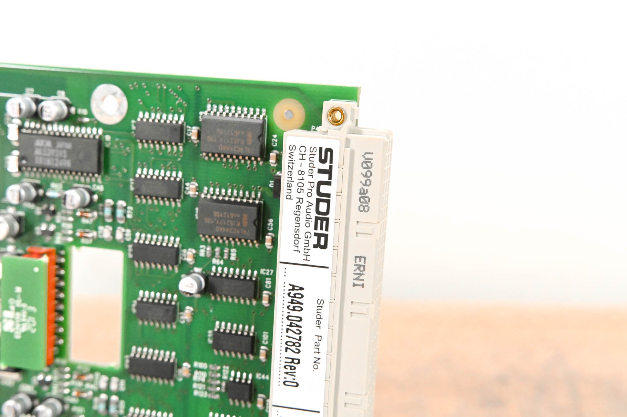Studer Mic/Line In Card for D21m Modular I/O System